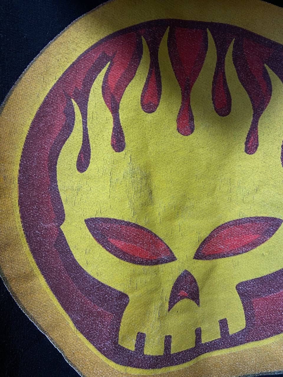 Band Tees Vintage The Offspring Graphic Flammable Skull Logo Hoodie Size US XL / EU 56 / 4 - 5 Thumbnail
