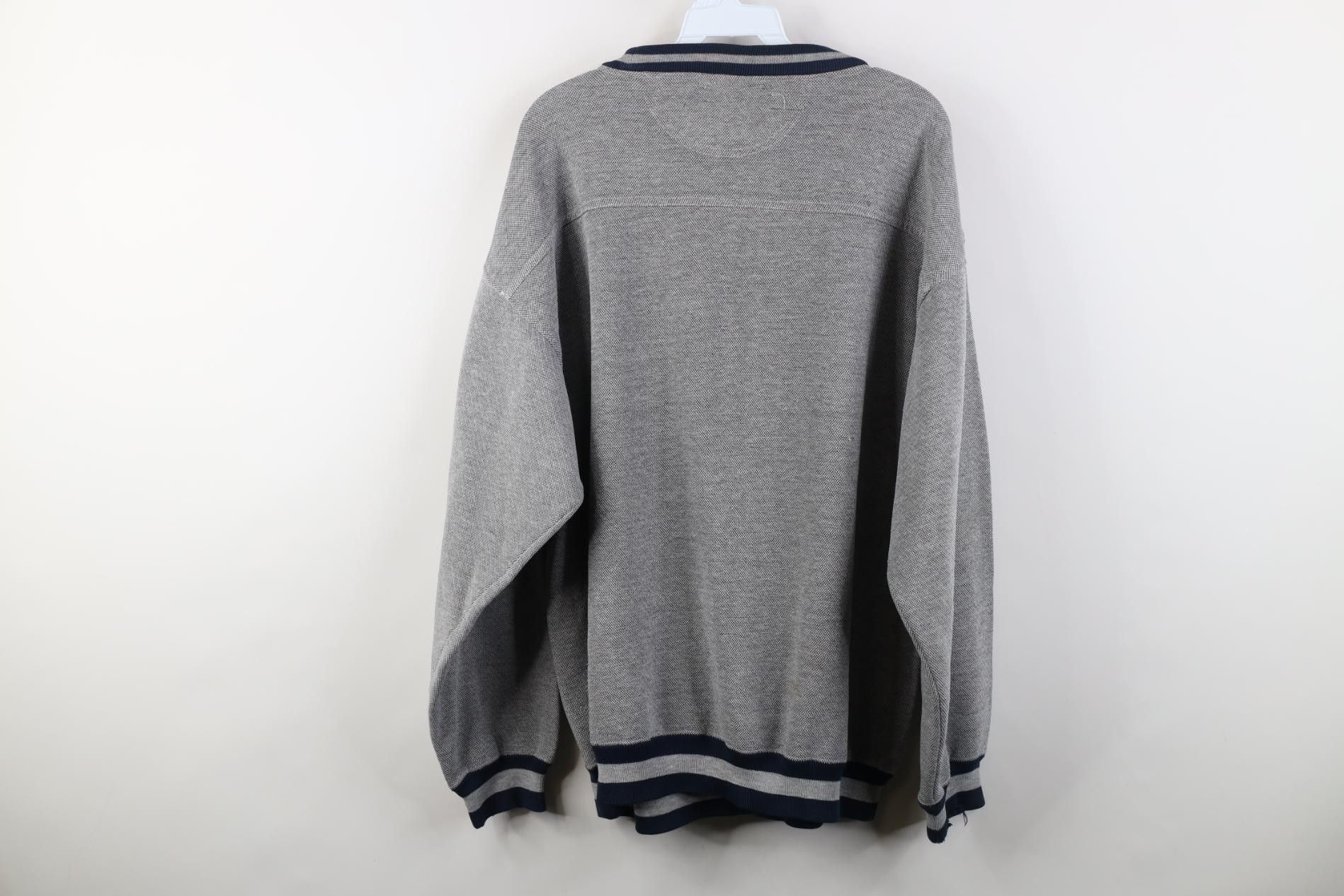 Vintage Vintage 90s University of Michigan Crewneck Sweatshirt Gray Size US XL / EU 56 / 4 - 14 Thumbnail