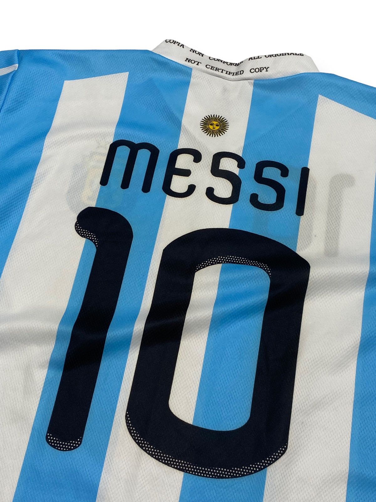 Vintage Bootleg!! 90s Vintage MESSI Jersey Soccer Football Bloke Size US M / EU 48-50 / 2 - 5 Thumbnail