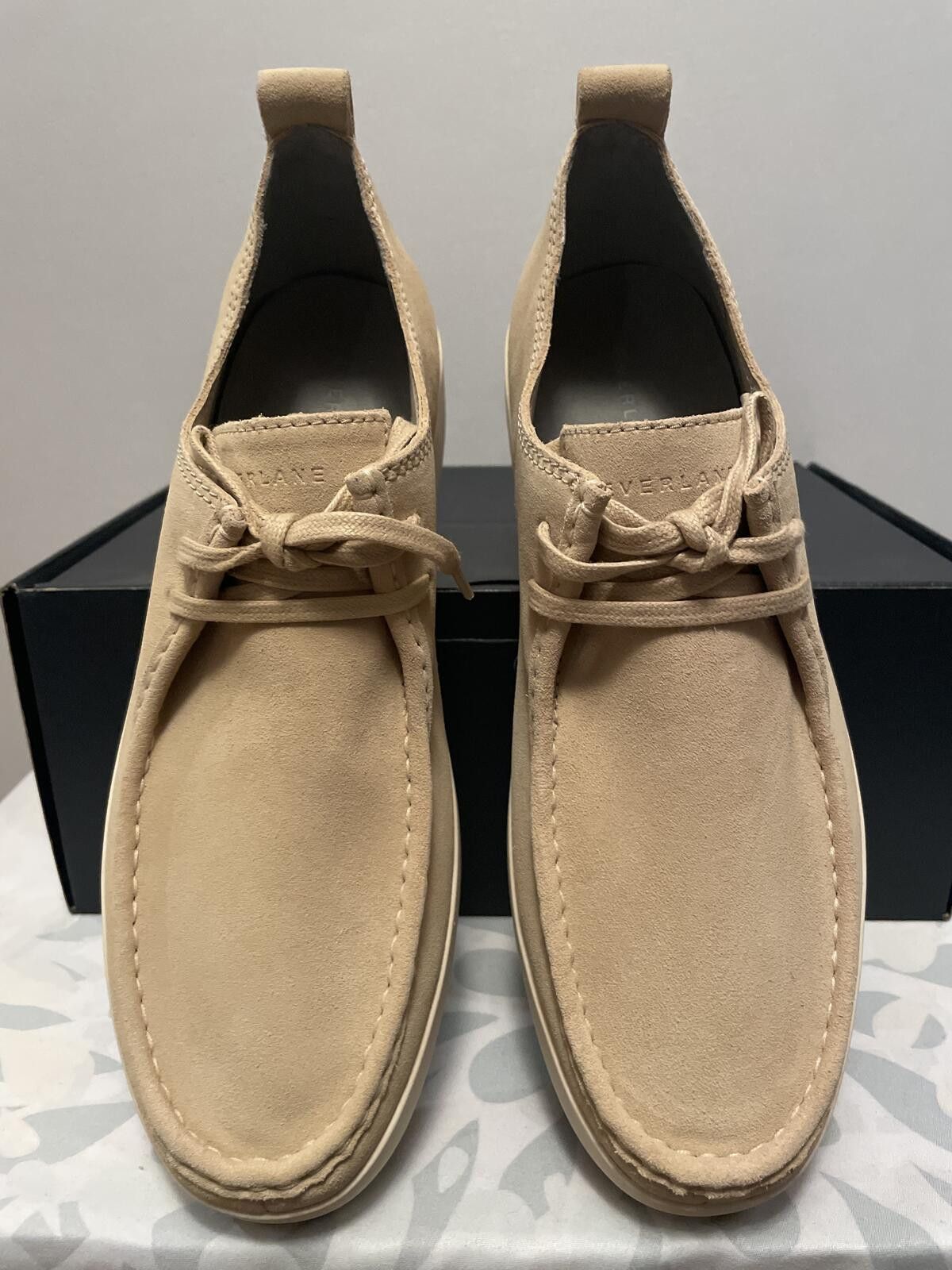 Everlane Everlane Men's Size 11 Suede Desert Shoe Beige / Tan Size US 11 / EU 44 - 3 Thumbnail
