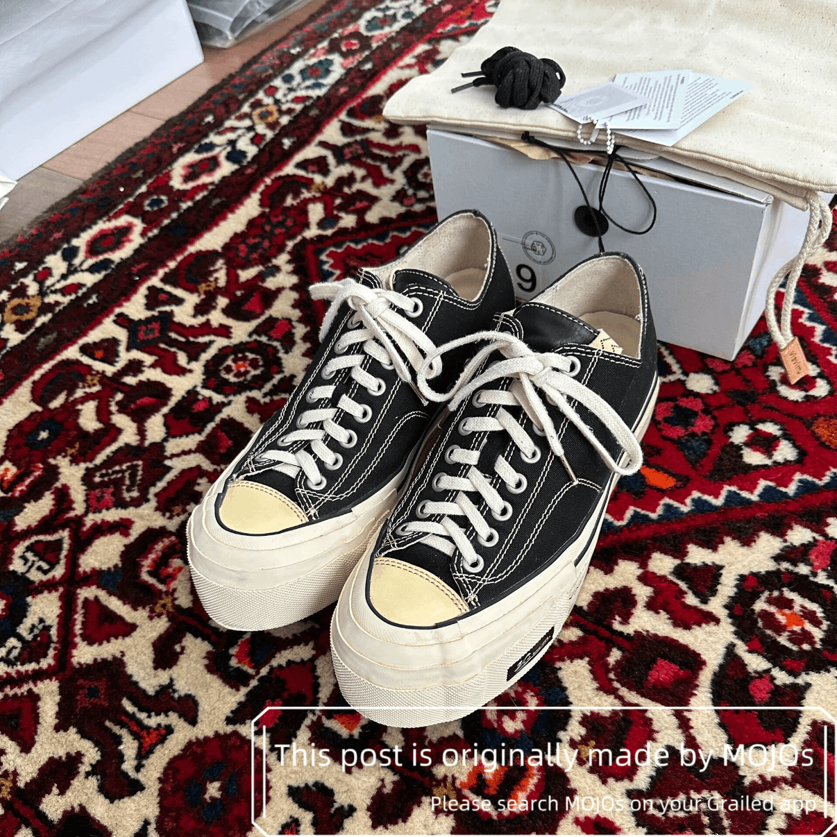 Visvim Sz 9 Visvim 21SS Skagway Canvas Low Mojos94662 Size US 9 / EU 42 - 2 Thumbnail