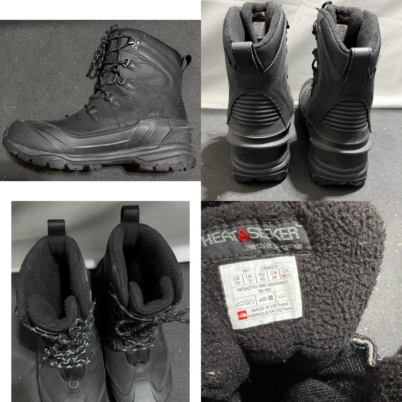 The North Face The North Face Chilkat EVO TNF Men’s High-top Boots Size 10 Black Size US 10 / EU 43 - 8 Thumbnail