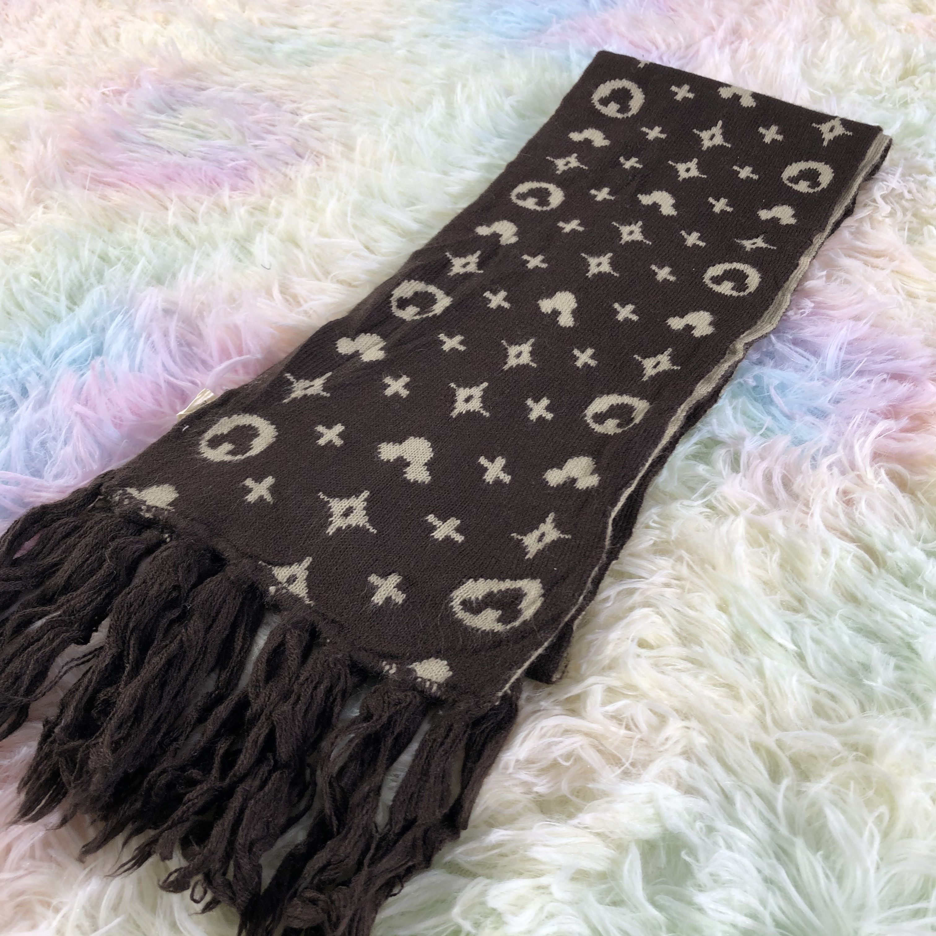 Disney × Vintage Disney Scarf / Muffler / Neckwear - KM52 Size ONE SIZE - 4 Thumbnail