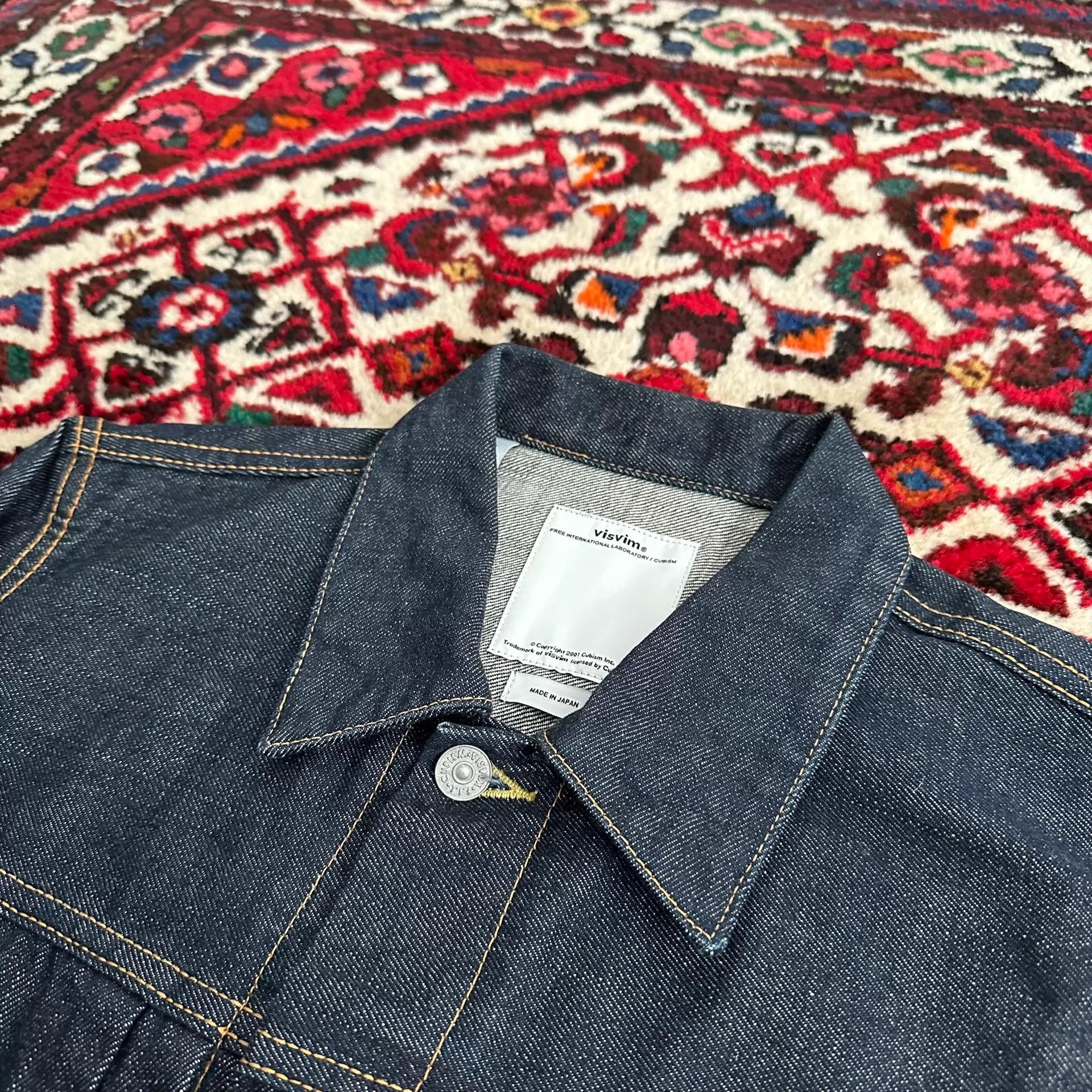 Visvim visvim 12AW 101 JKT Raw Denim Jacket 2 Size US M / EU 48-50 / 2 - 6 Thumbnail