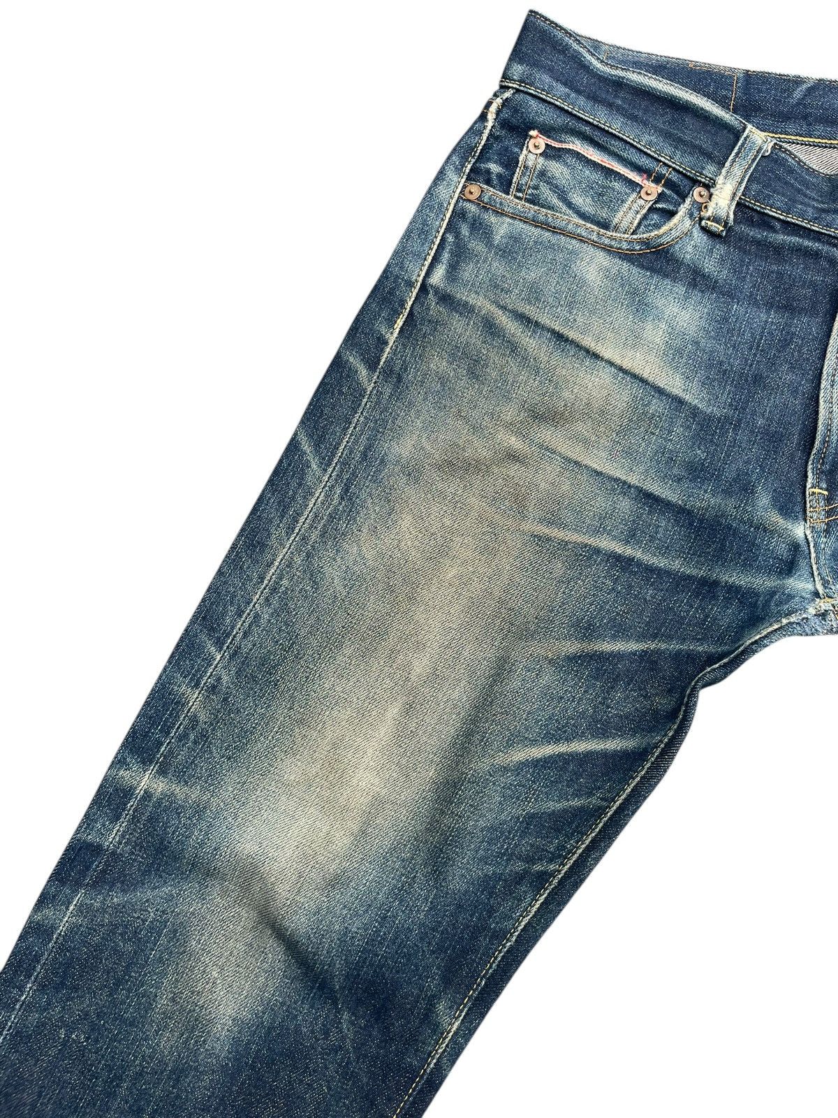 Japanese Brand × Uniqlo Uniqlo UJ S002 Selvedge Distresed Jeans Size US 34 / EU 50 - 5 Thumbnail