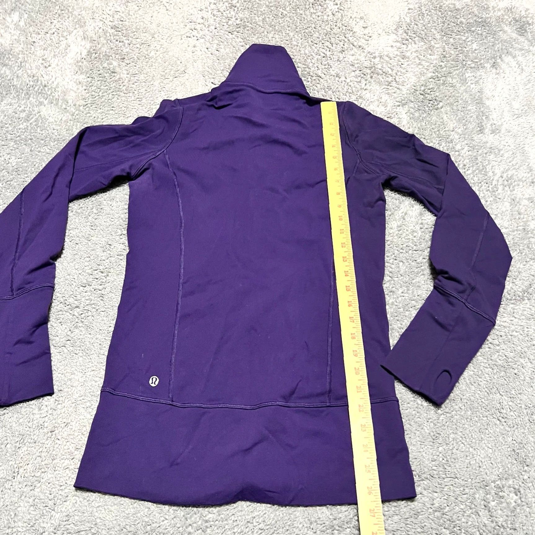 Lululemon Lululemon In Stride Jacket Womens 4 Full Zip Purple Thumbholes Size S / US 4 / IT 40 - 5 Thumbnail