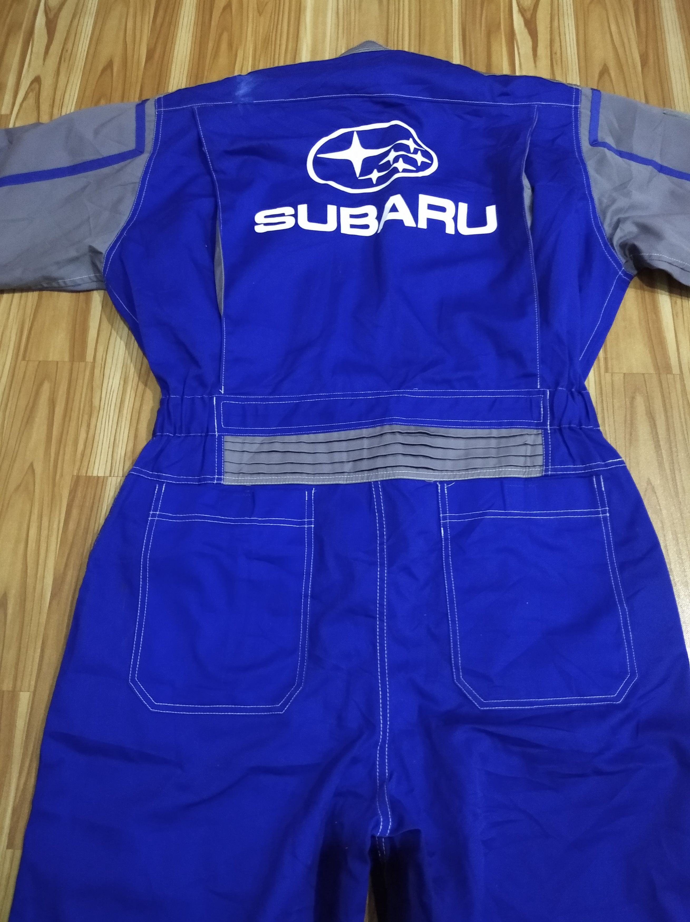Japanese Brand × Sports Specialties Vintage subaru coverall jumpsuit rare Size US 34 / EU 50 - 1 Thumbnail