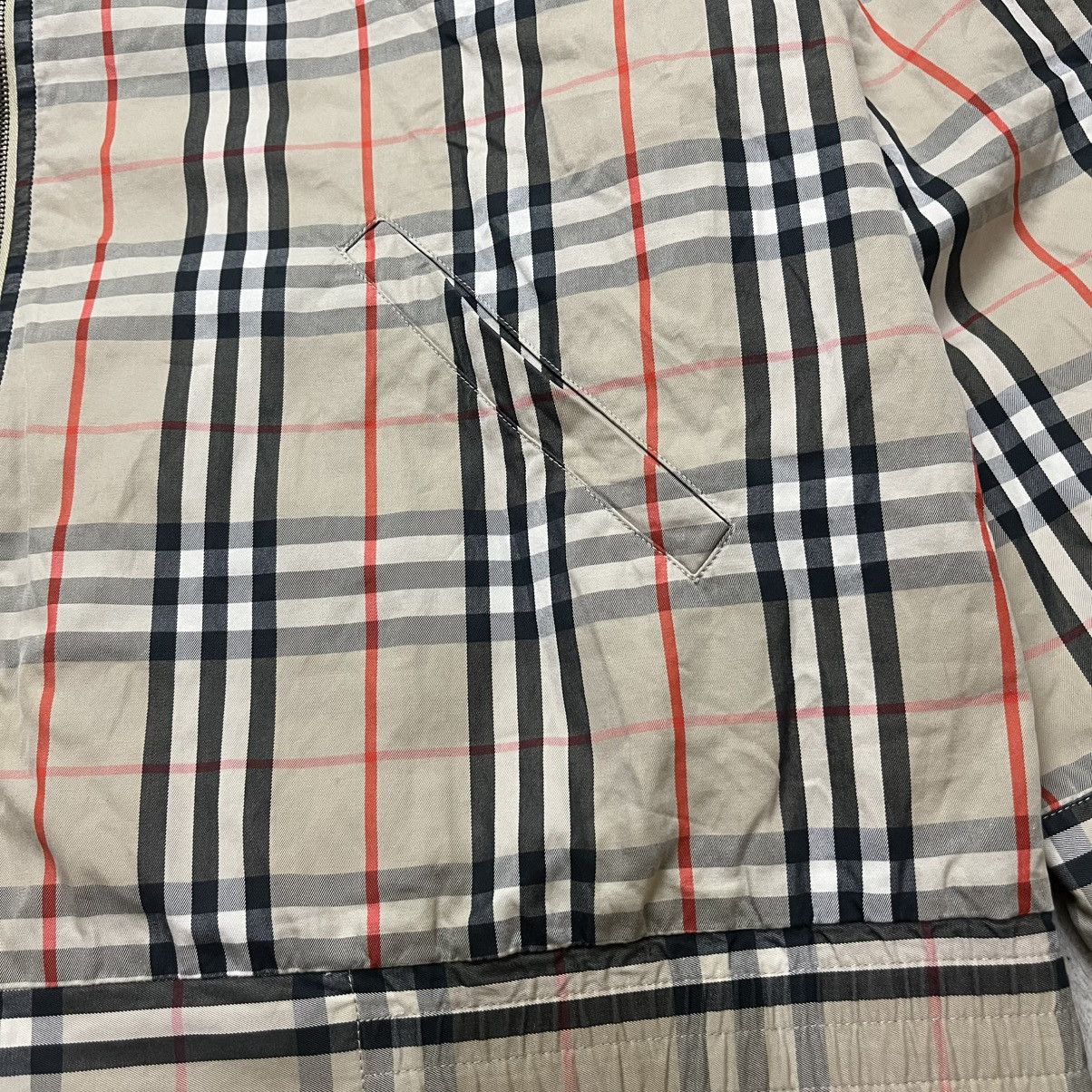 Burberry Vintage Burberry Reversible Nova Check Harrington Jacket Size US XL / EU 56 / 4 - 4 Thumbnail