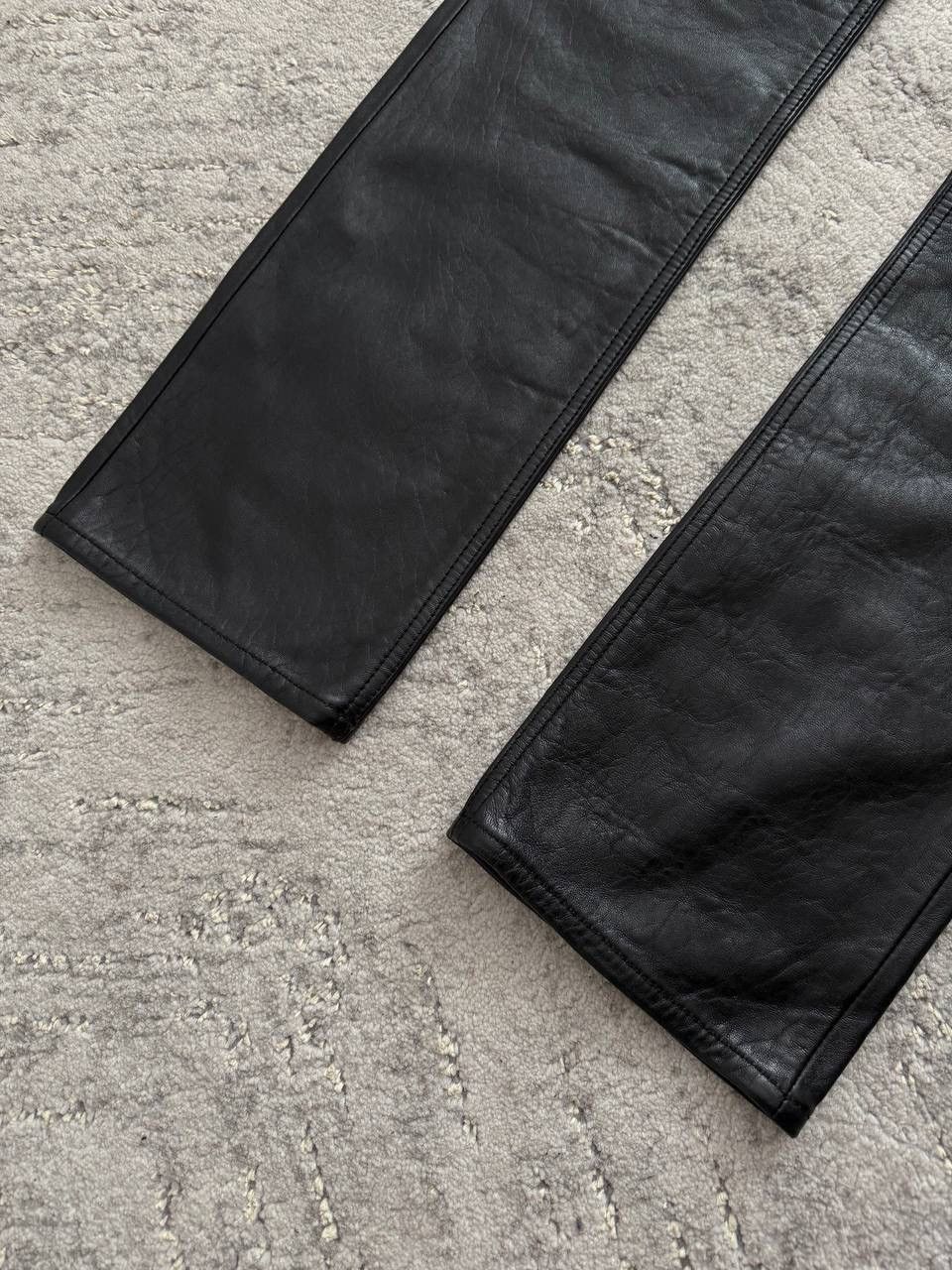 Acne Studios Acne Studios Archive 5-Pocket Leather Trousers Size 34" / US 12 / IT 48 - 3 Thumbnail