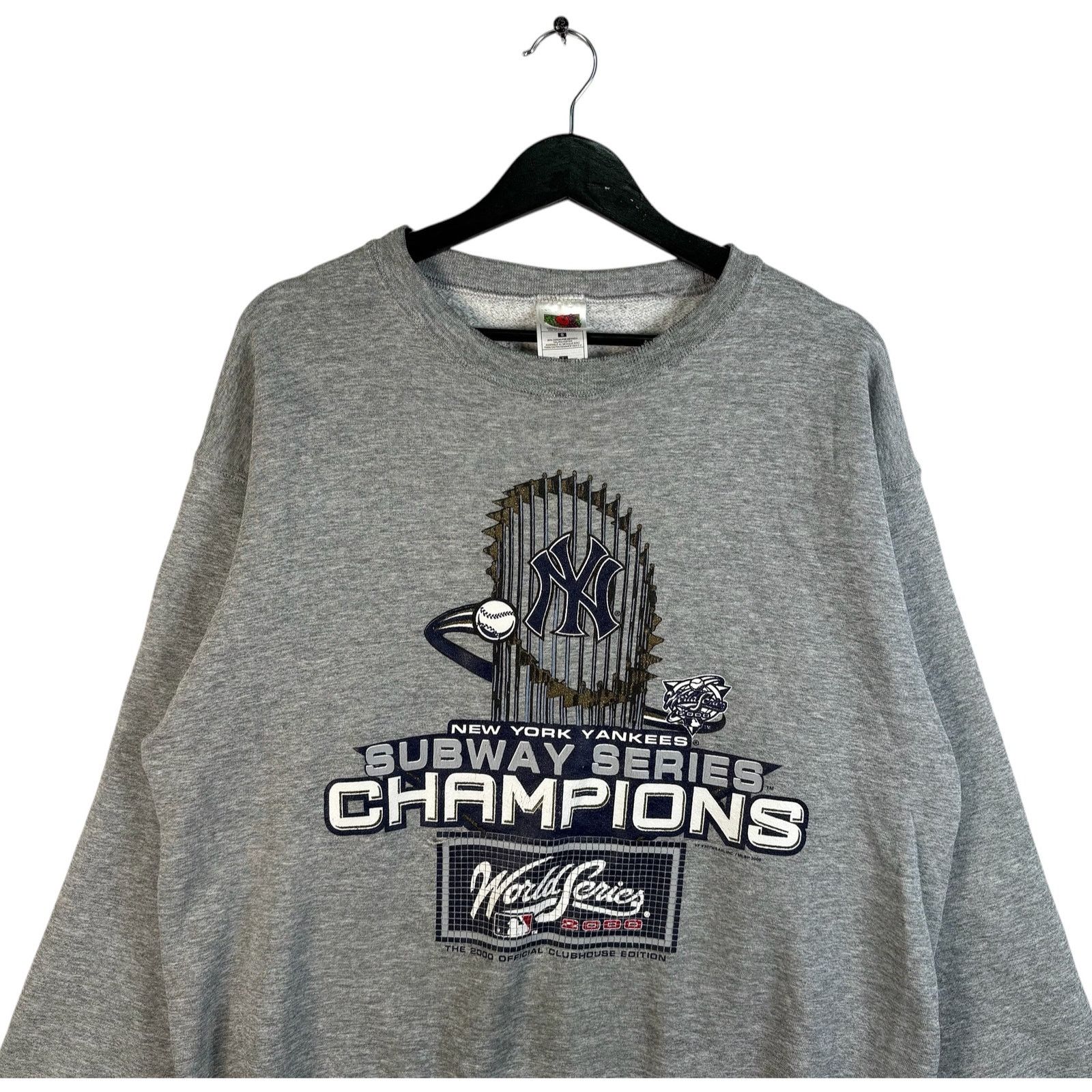 Fruit Of The Loom Vintage New York Yankees Subway Series Champions Crewneck L Size US L / EU 52-54 / 3 - 2 Thumbnail