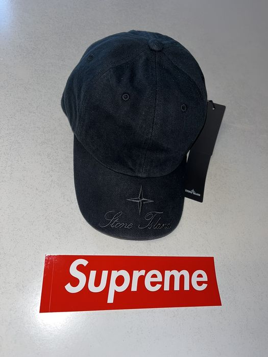 Supreme Supreme Stone Island Denim 6-Panel | Grailed