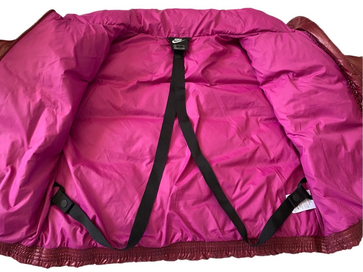 Nike Nike Burgundy Quilted Down Duck Puffer Jacket Water Repel Size S / US 4 / IT 40 - 8 Thumbnail
