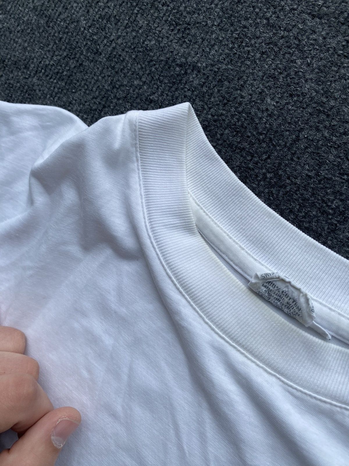 Other 🔥80s Switcher Swiss Navi CP Motoscafi v49 white tee rare vtg Size US XL / EU 56 / 4 - 11 Thumbnail