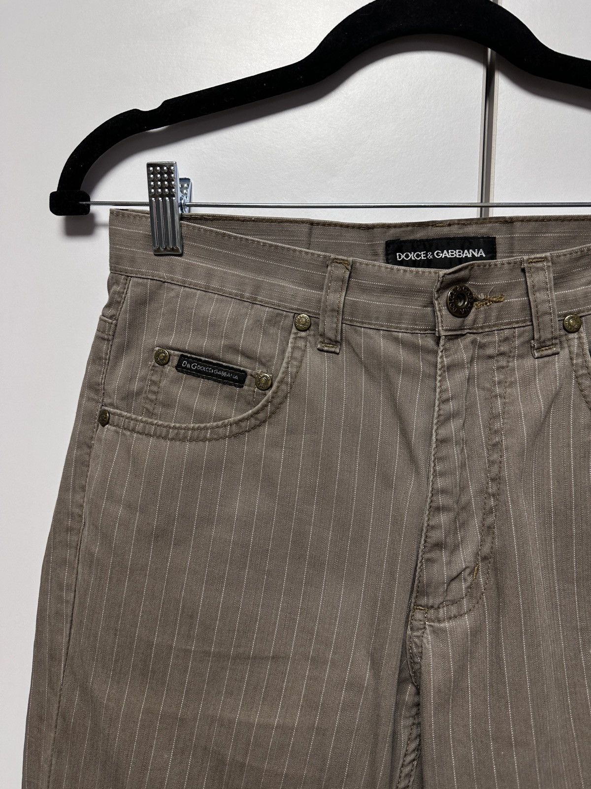 Dolce & Gabbana Dolce & Gabbana vintage’90th pants luxury cotton ITG Size 26" / US 2 / IT 38 - 1 Thumbnail