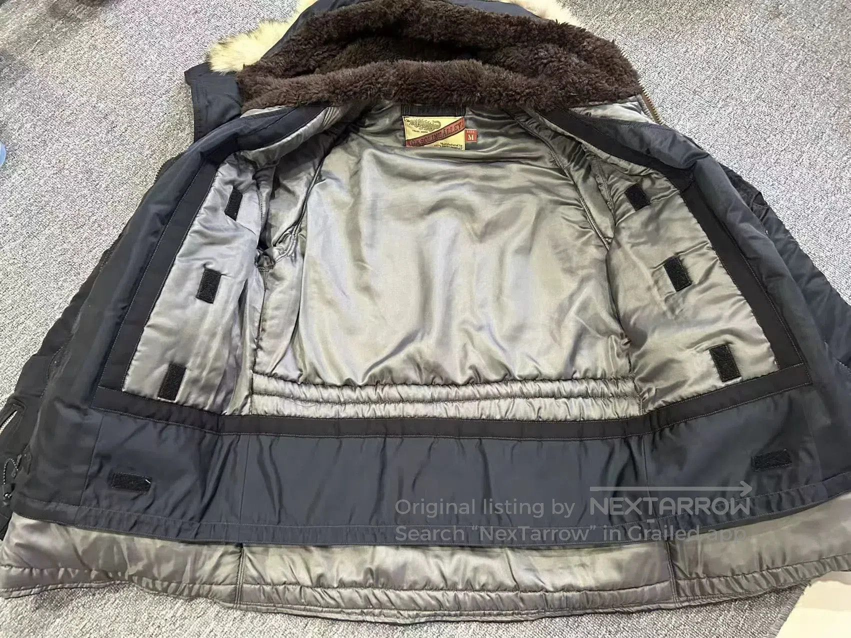 TOYS McCOY polar winter coat padded with fur hood. Size US M / EU 48-50 / 2 - 3 Thumbnail