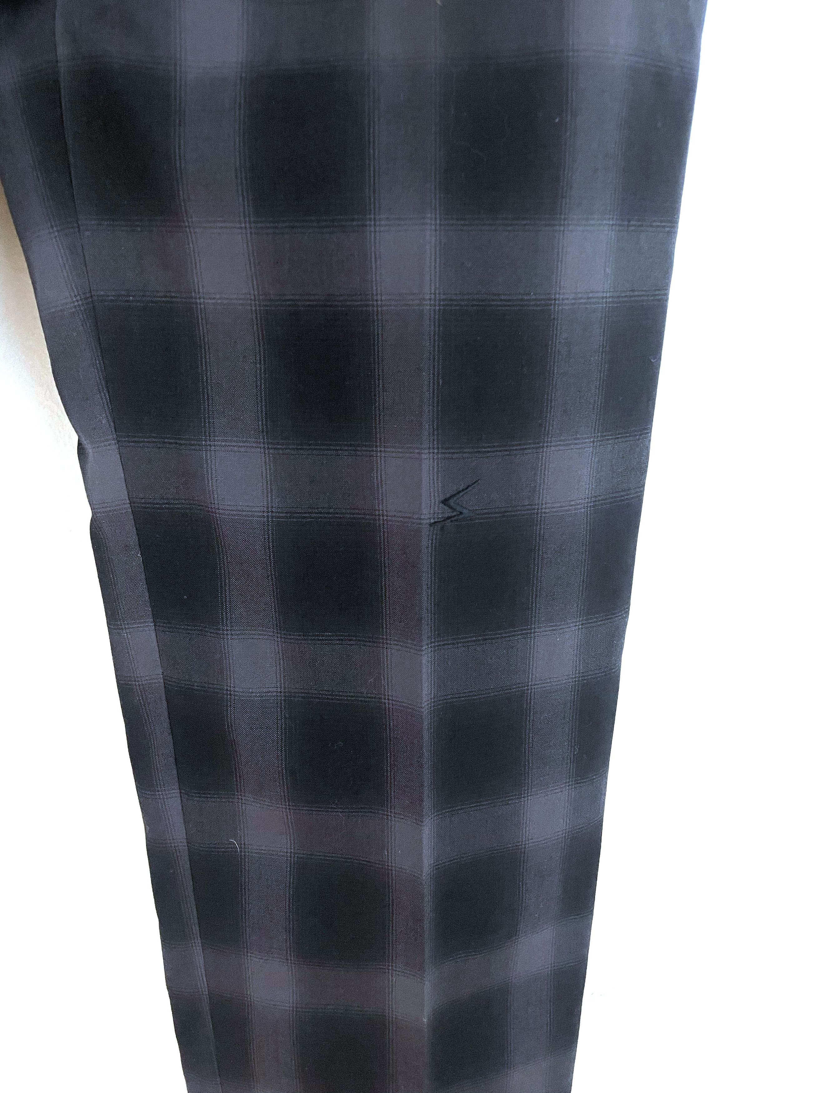 Undercover SS09 Checkered Lightning Bolt Pants Size US 32 / EU 48 - 4 Thumbnail