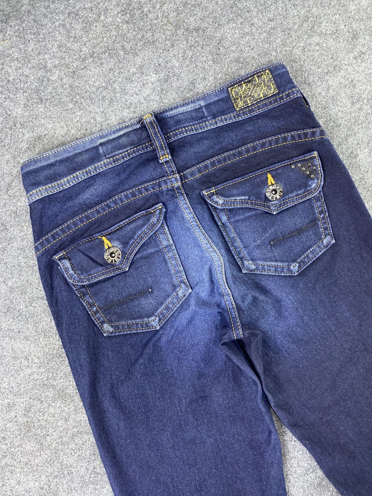 Edwin × Jean Something Edwin Blue Wash Bootcut Jeans - J1054 Size 27" / US 4 / IT 40 - 6 Thumbnail