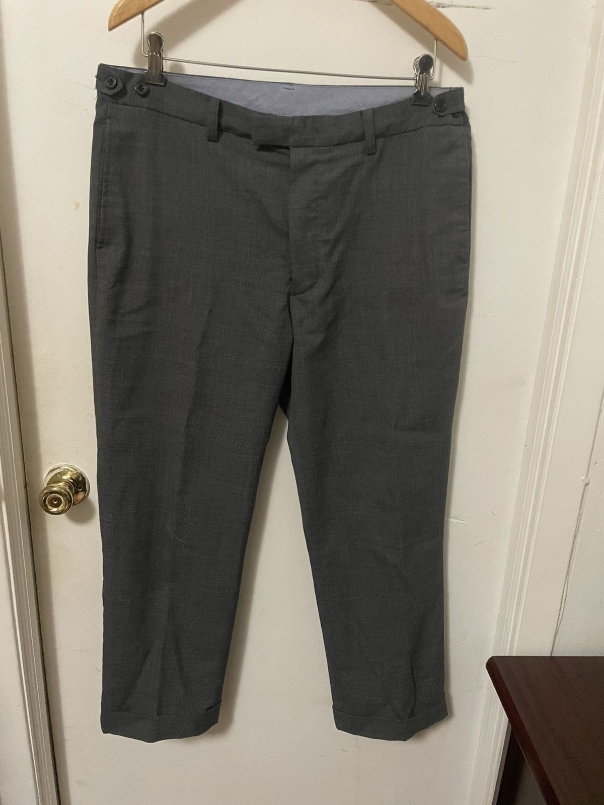 Beams Japan Grey Beams Trousers Size US 33 - 1 Thumbnail
