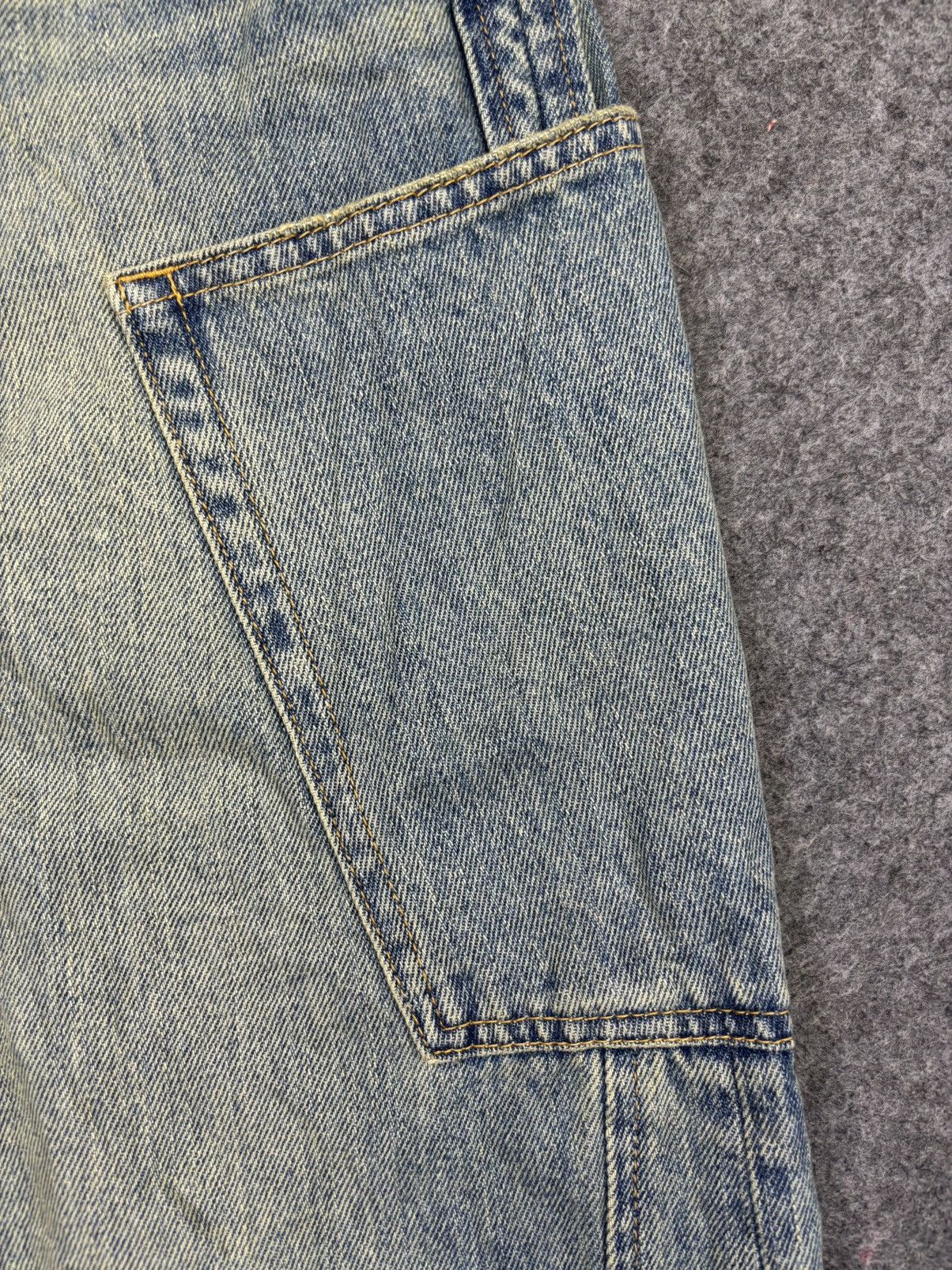 MOUSSY 💥Super Balloon💥Archival Style Cargo Balloon Denim F927 Size 25" / US 0 / IT 36 - 7 Thumbnail