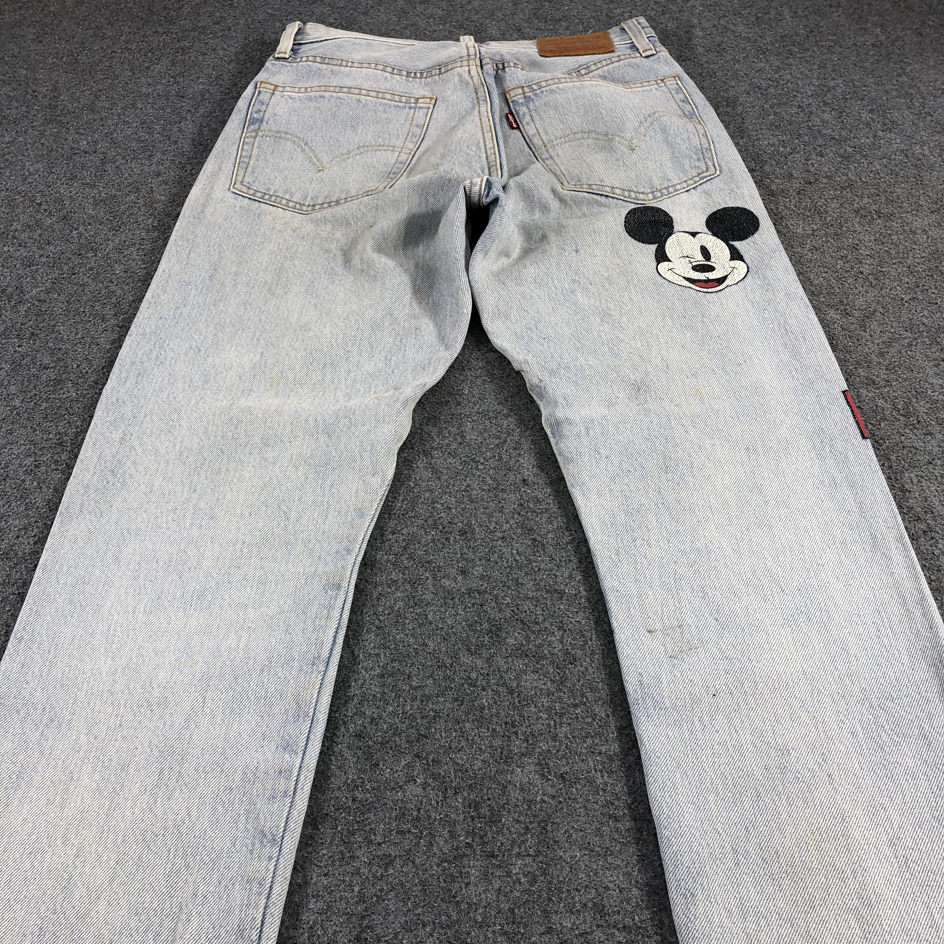 Levi's Levis 501 x Mickey Mouse Jeans-JM1436 Size US 28 / EU 44 - 4 Thumbnail