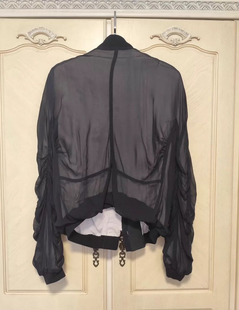 Haider Ackermann Haider Ackermann Silk double zipper jacket Size XS / US 0-2 / IT 36-38 - 2 Thumbnail