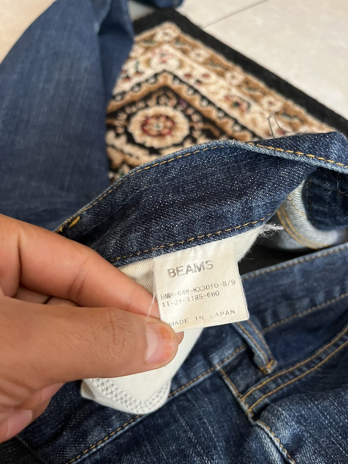 Beams Japan × Beams Plus × Japanese Brand BEAMS JAPAN STRAIGHT JEANS Size US 32 / EU 48 - 13 Thumbnail