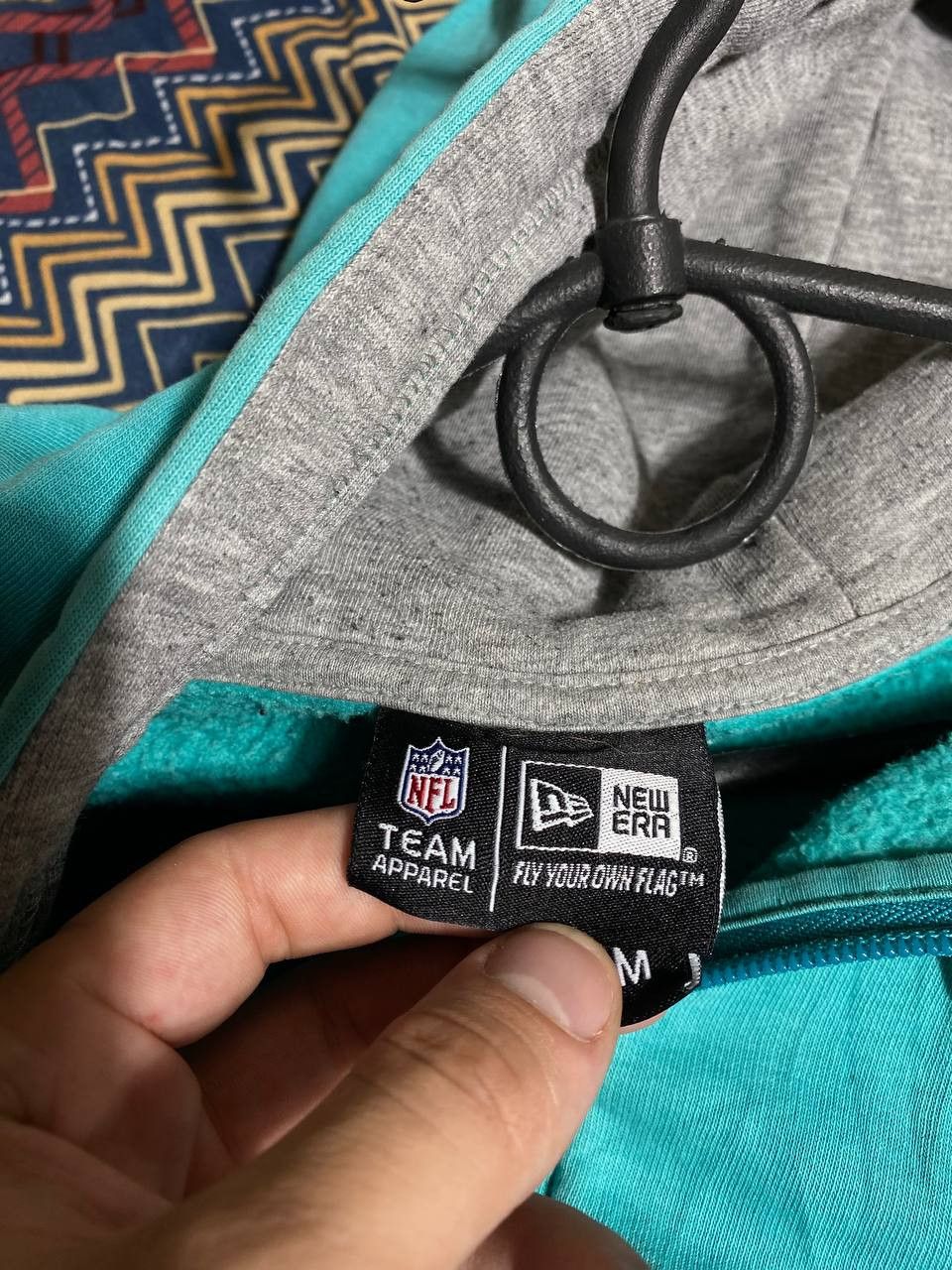 New Era × Vintage New Era Zip Hoodie Sweatshirt Logo Baggy Size US M / EU 48-50 / 2 - 2 Thumbnail