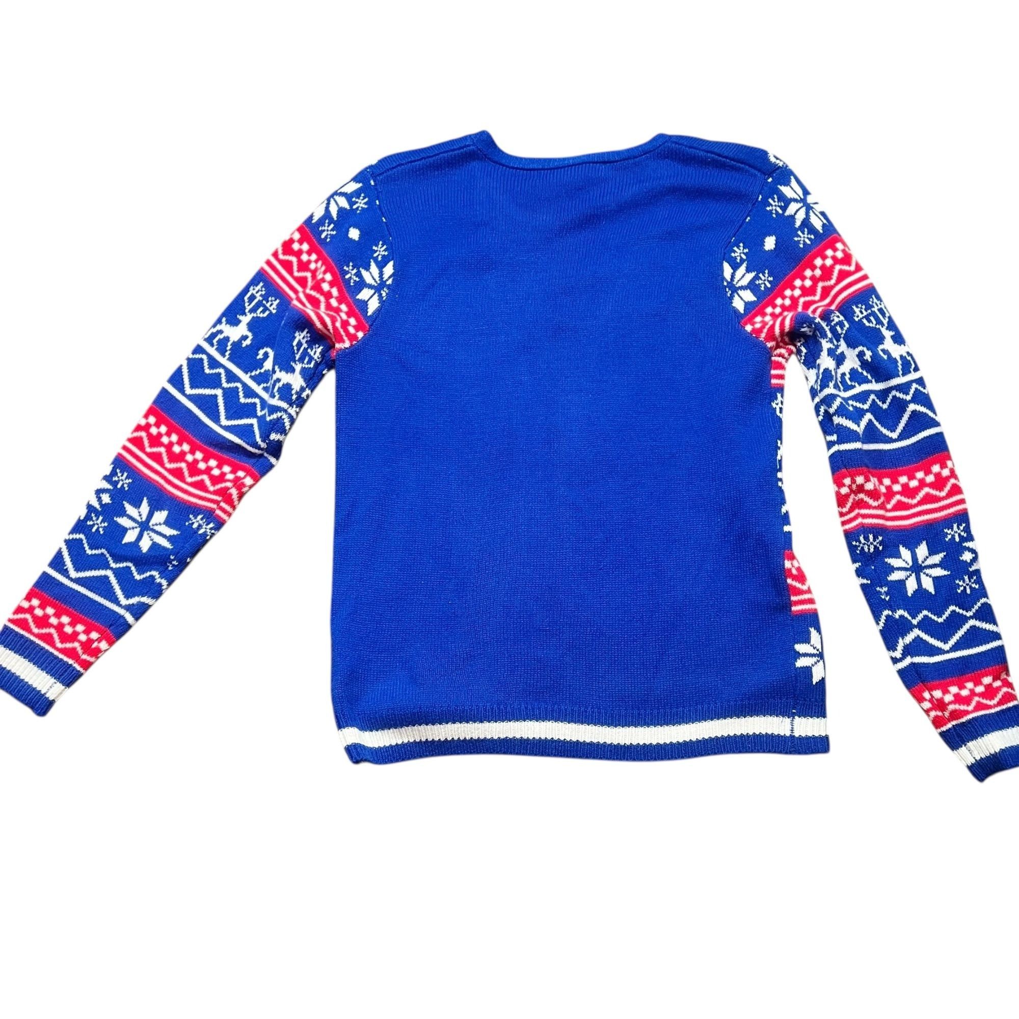 Other Jolly Sweaters Christmas Sweater Mens Size M Red White Blue Size US M / EU 48-50 / 2 - 4 Thumbnail