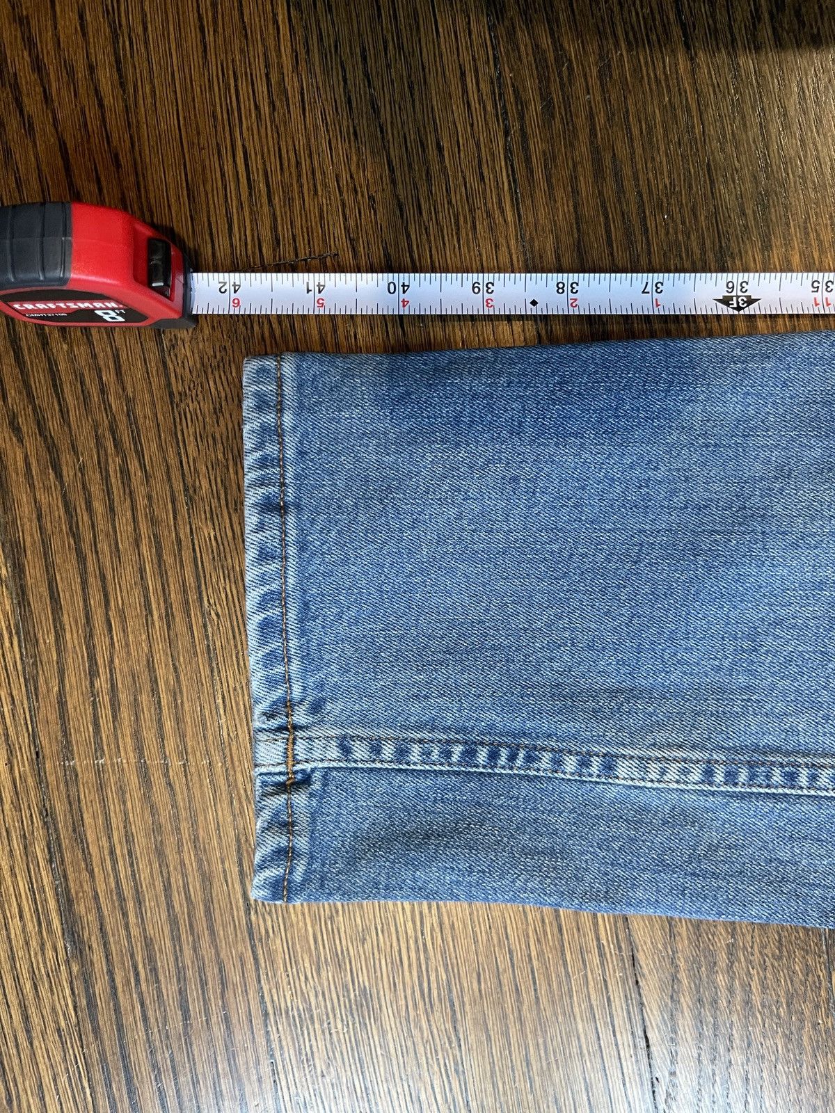 Acne Studios Acne Studios 33 x 32 Ace Carter Denim - hole Size US 33 - 7 Thumbnail