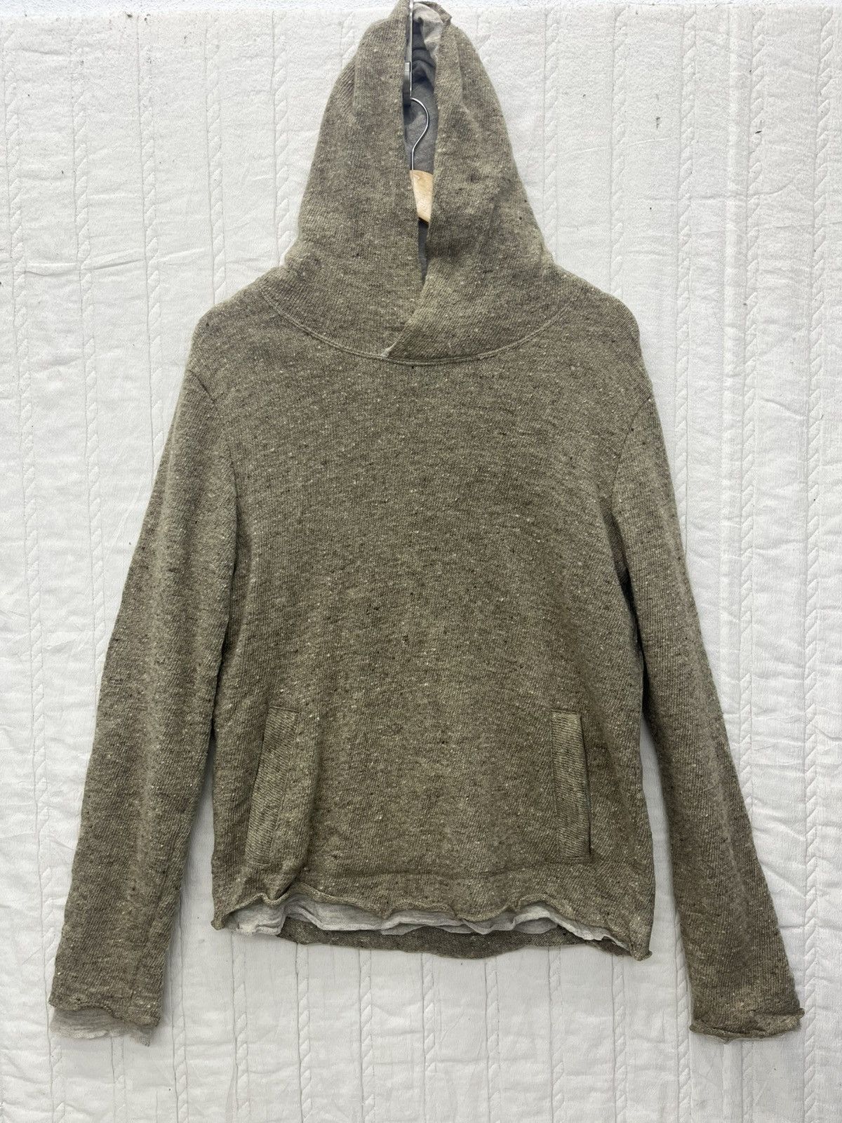 ARCHIVE🔥REMI RELIEF WOOL KNIT DOUBLE LAYER HOODIE
