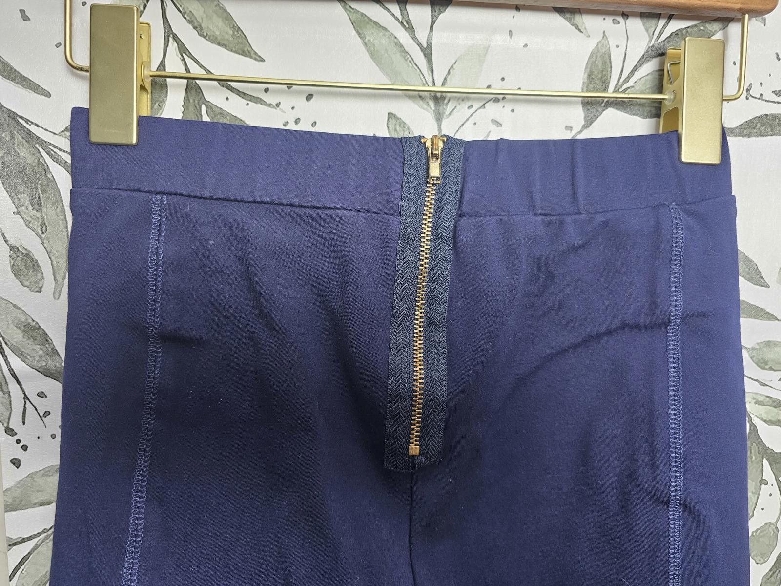 Other Julie Connally Pants Blue Womens Size M Capri Bakc Zipper Size 30" / US 8 / IT 44 - 1 Thumbnail