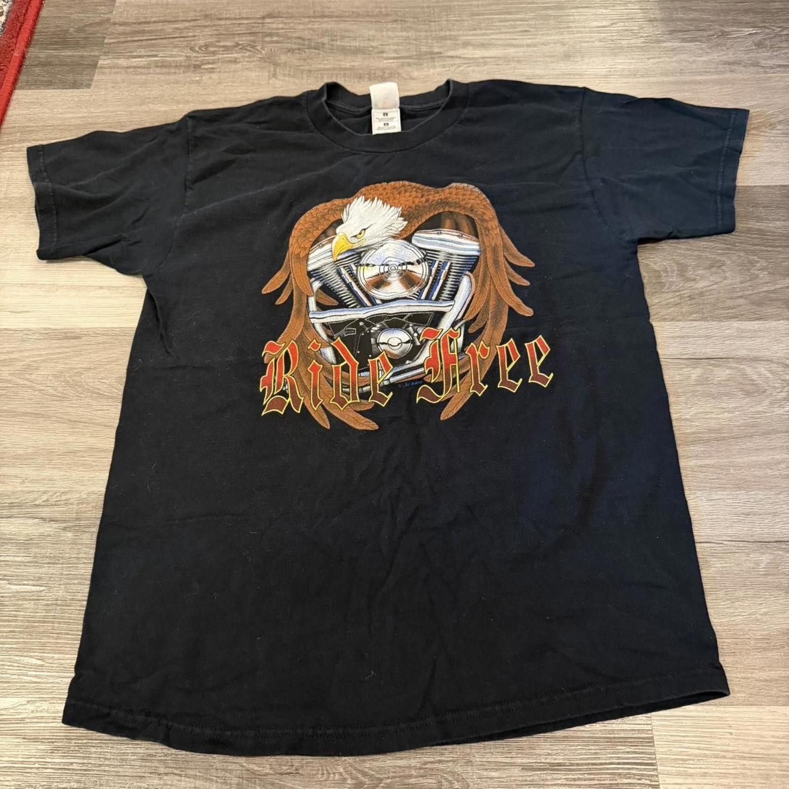 Fruit Of The Loom Vintage ride free friday the 13th port Dover t shirt 00s L Size US L / EU 52-54 / 3 - 3 Thumbnail