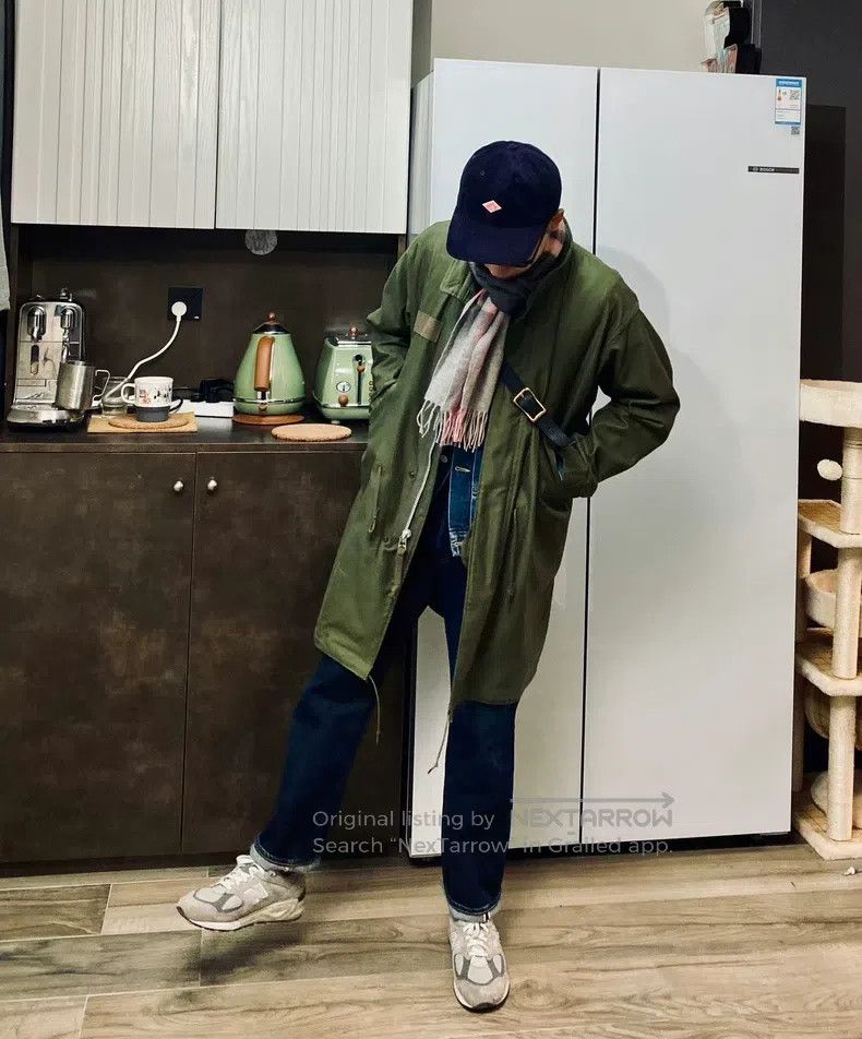 The Real McCoy's The Real McCoys Classic military green trench coat Size US XS / EU 42 / 0 - 2 Thumbnail