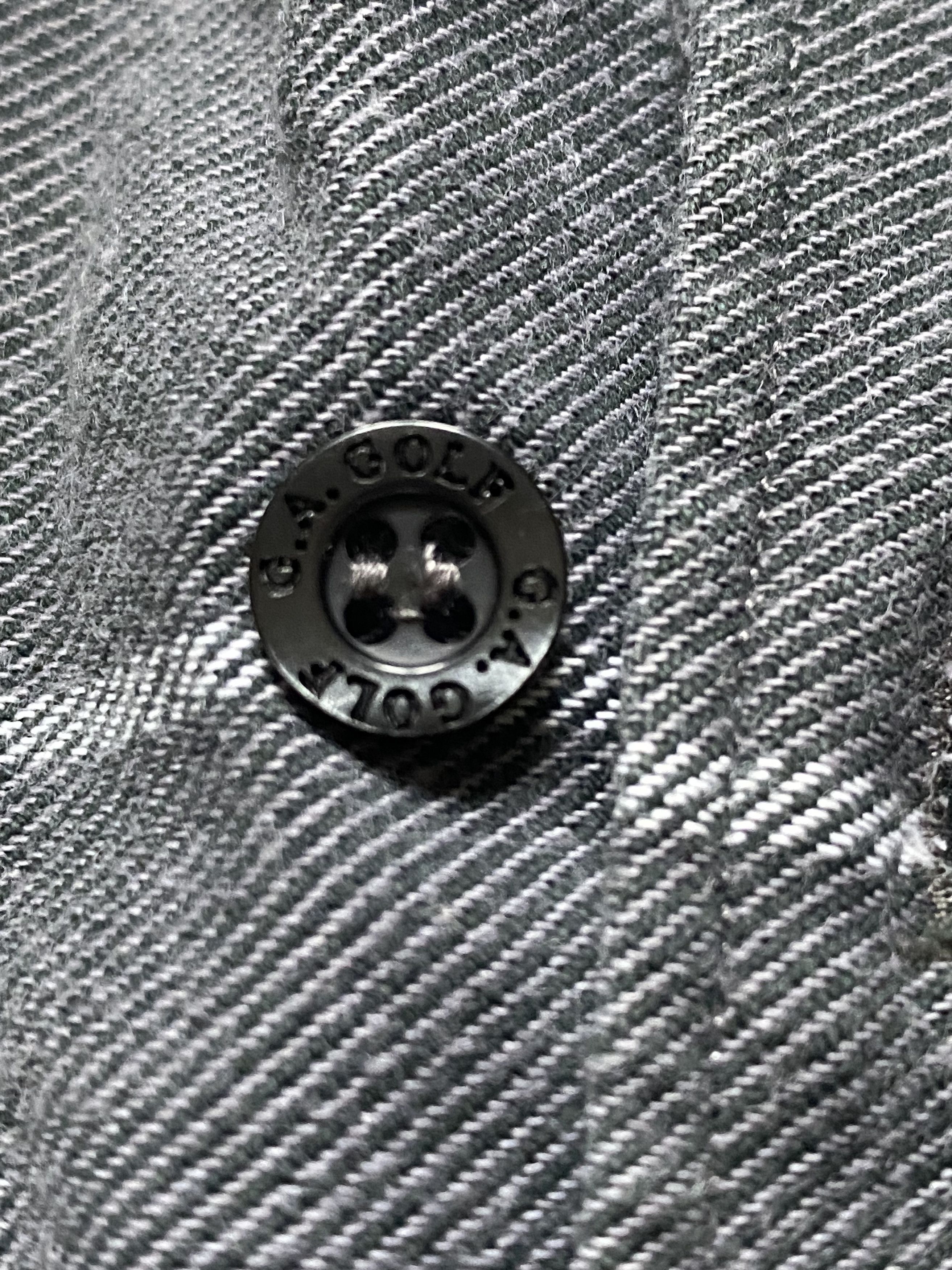 Armani × Giorgio Armani × Vintage Armani Golf Vintage Striped Shirt – Made in Italy ⛳🇮🇹 Size US M / EU 48-50 / 2 - 4 Thumbnail