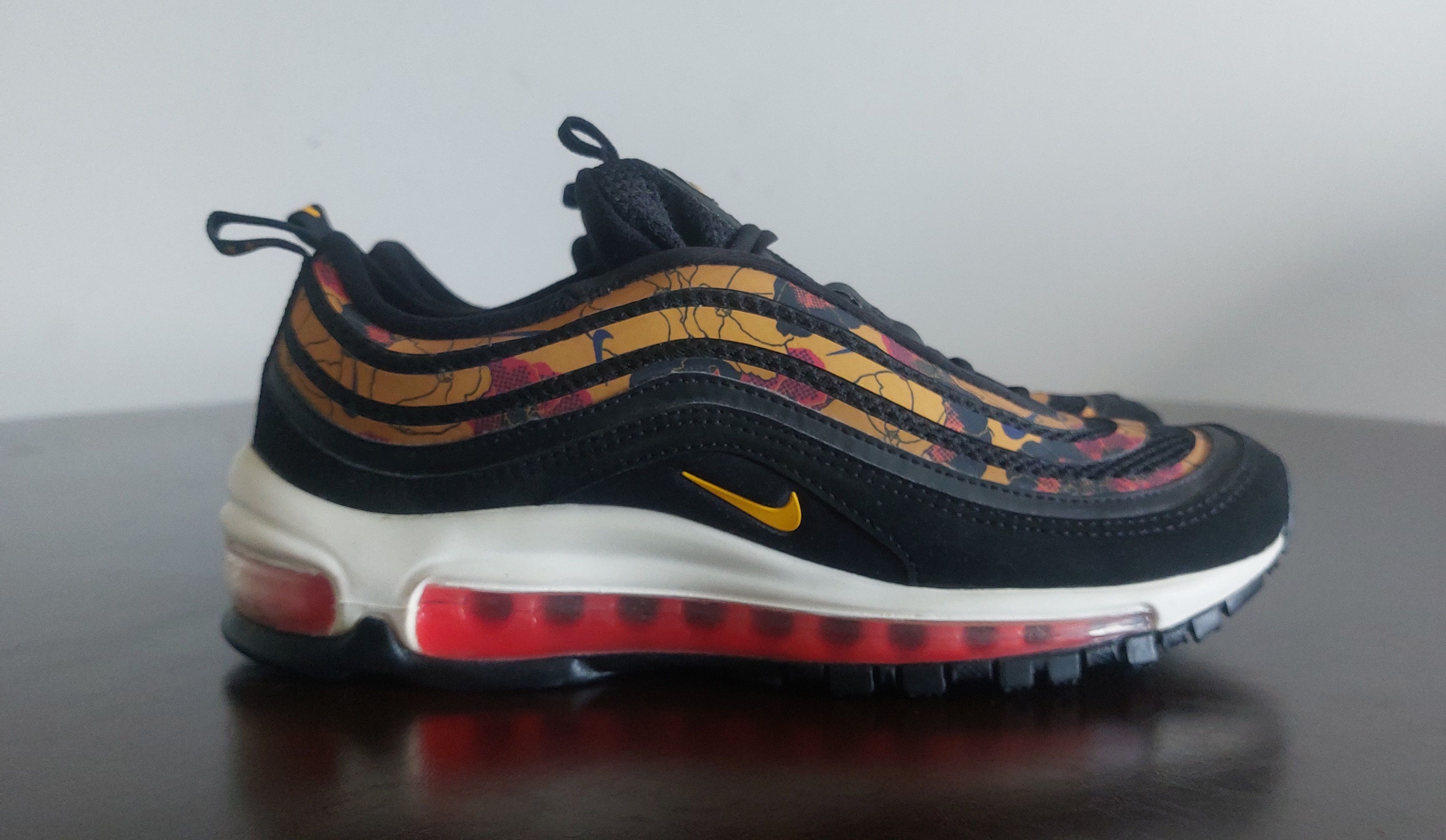 Nike Nike Air Max 97 SE Gold Floral Size US 6.5 / IT 36.5 - 2 Thumbnail