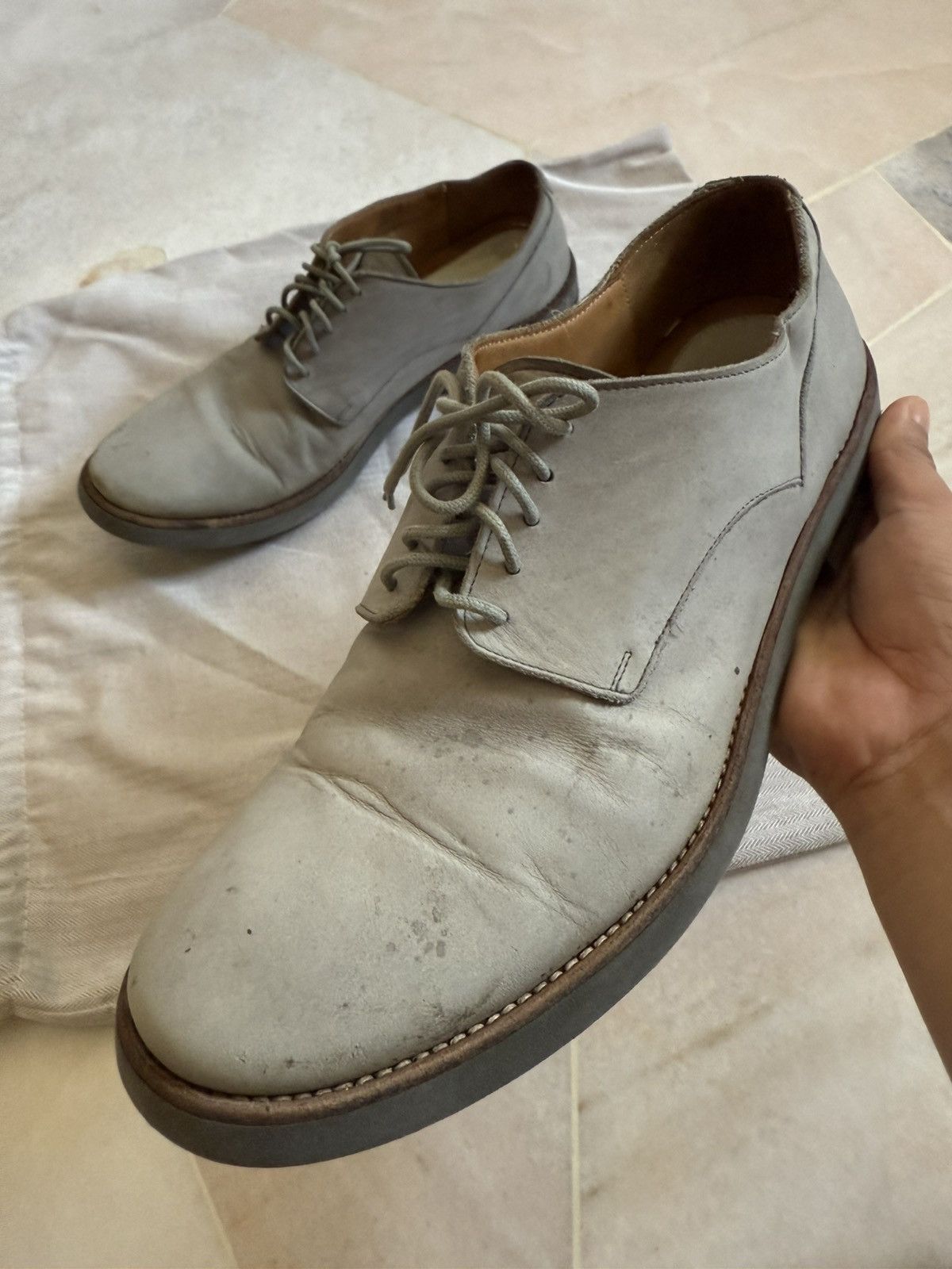 Maison Margiela Maison margiela derby suede shoes Size US 8 / EU 41 - 2 Thumbnail