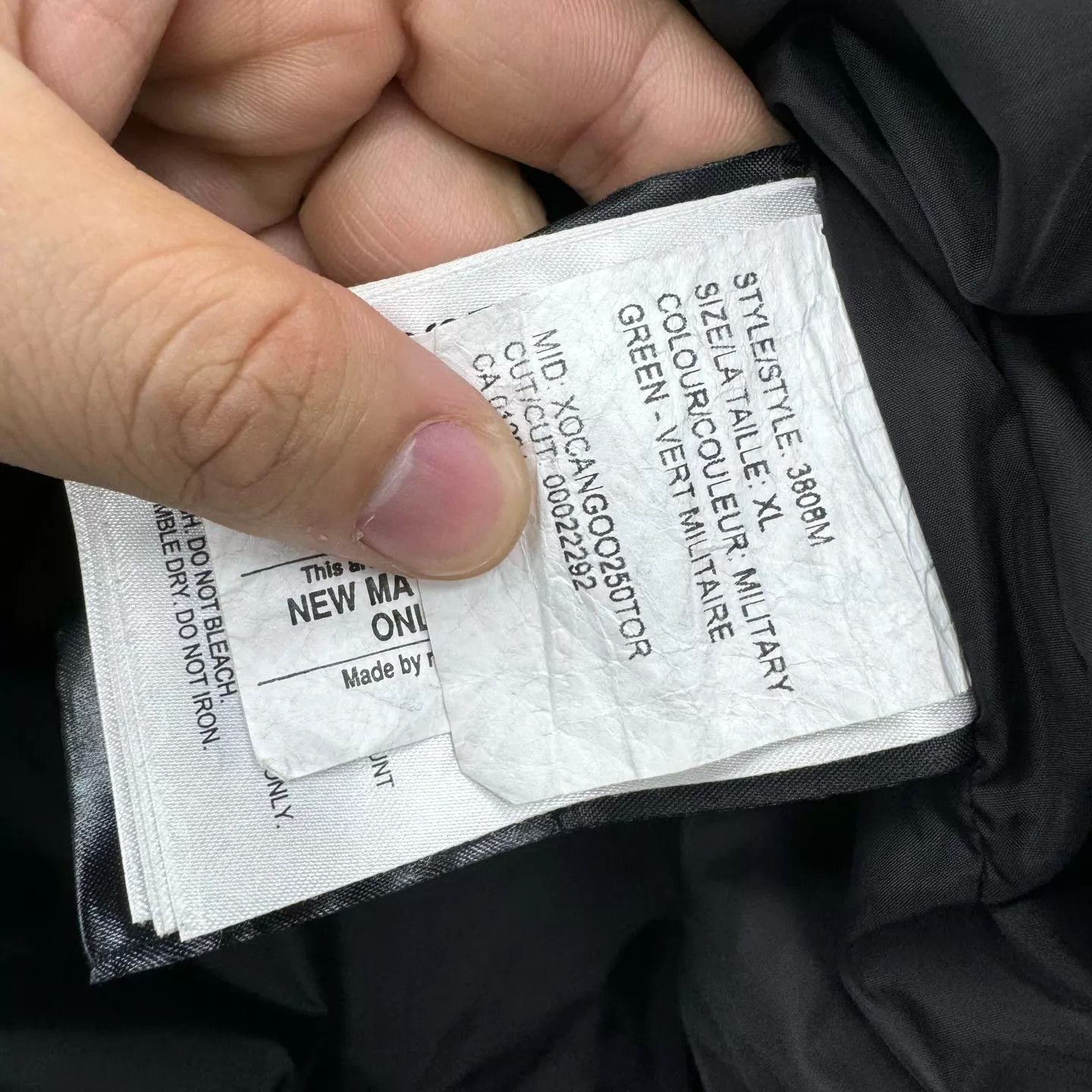 Canada Goose Canada Goose Wyndham Military Green XL Cuffs Snag Size US XL / EU 56 / 4 - 5 Thumbnail