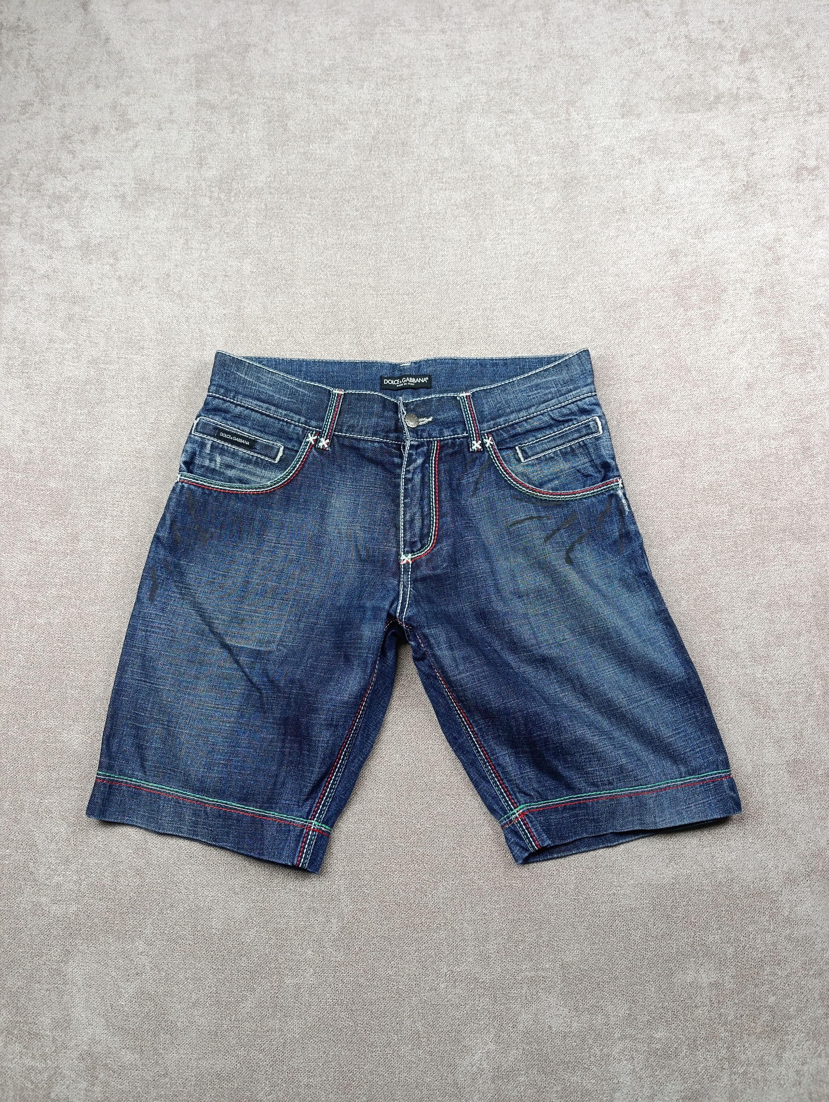Dolce & Gabbana DOLCE GABBANA MENS DENIM SHORTS Size US 32 / EU 48 - 14 Thumbnail