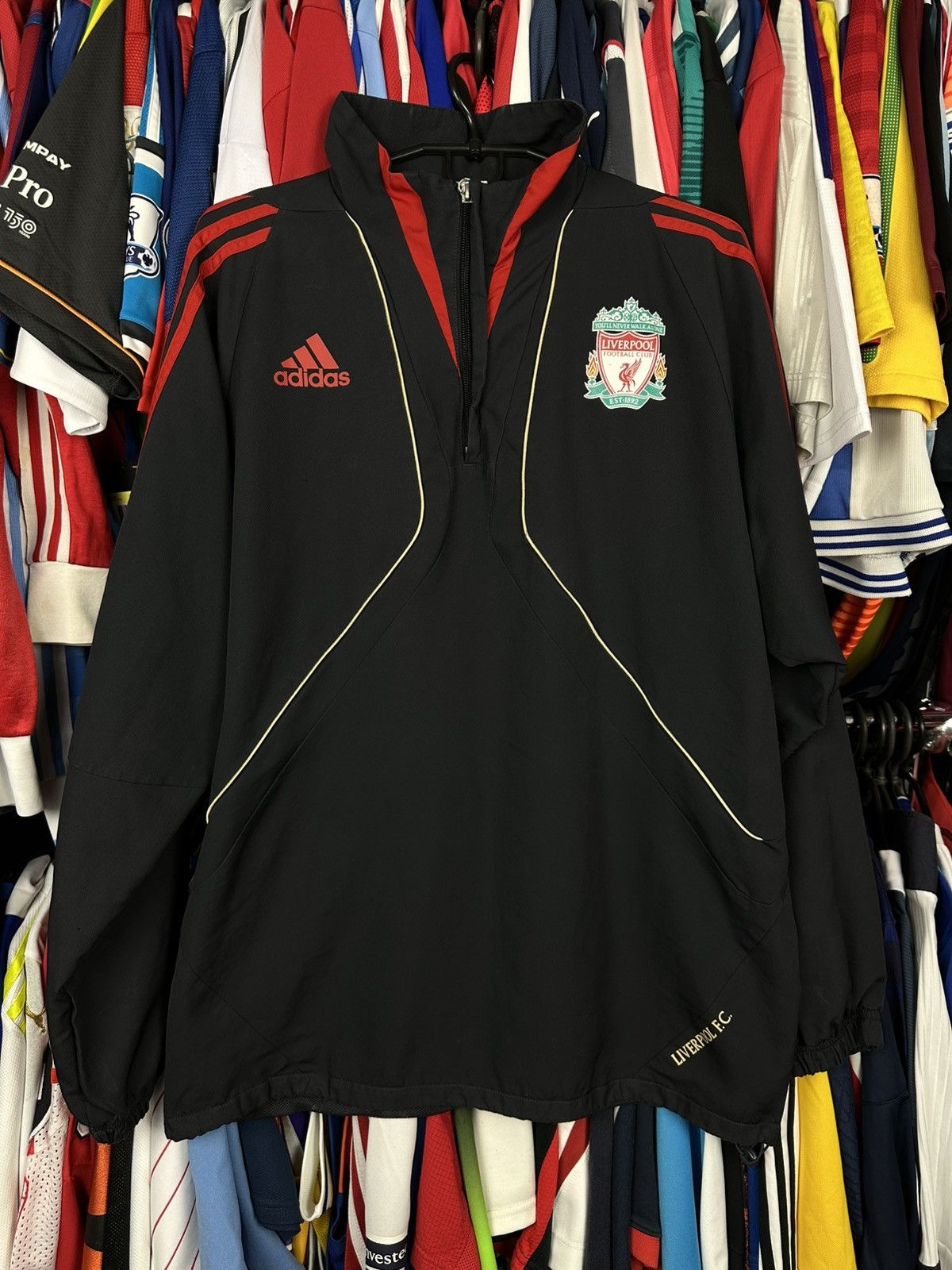 Adidas LIVERPOOL 2009 2010 TRAINING FOOTBALL SOCCER JACKET ADIDAS Size US M / EU 48-50 / 2 - 1 Thumbnail