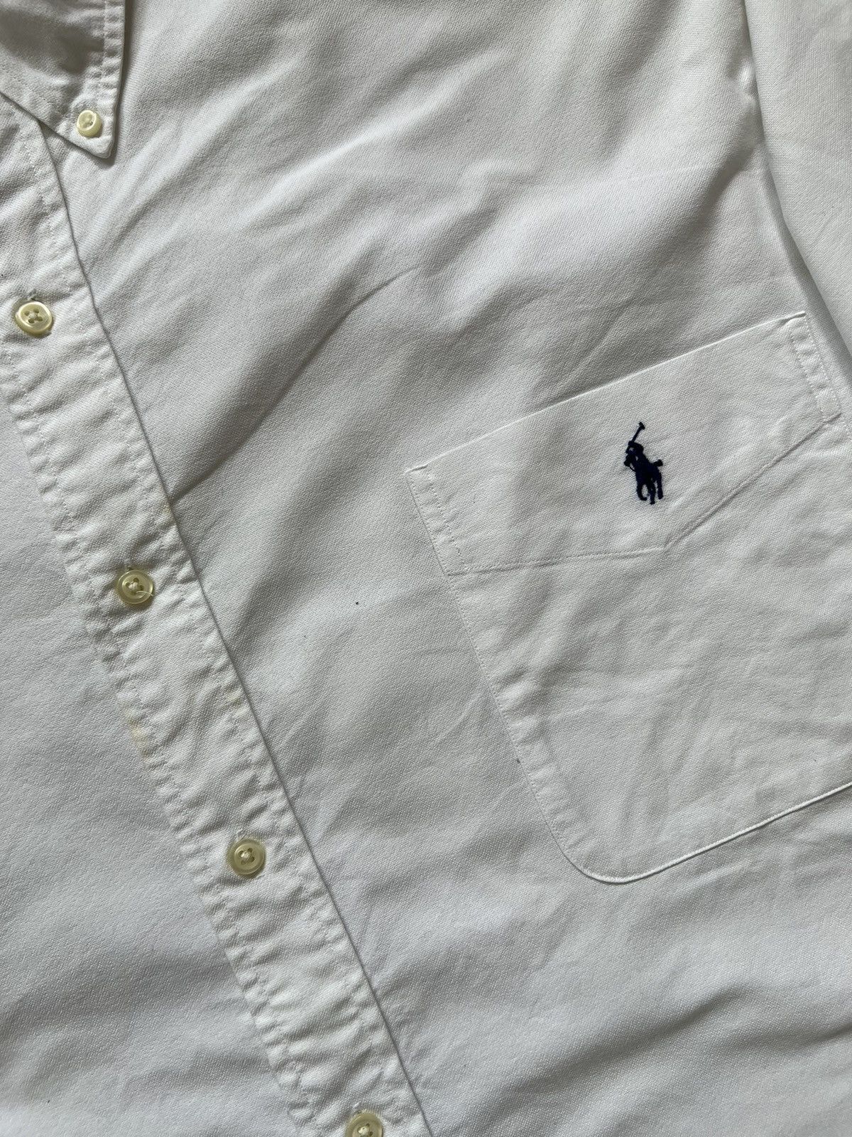 Polo Ralph Lauren 4XL Baggy Shirt Polo Ralph Lauren White New Collection 4XL Size US XXL / EU 58 / 5 - 5 Thumbnail