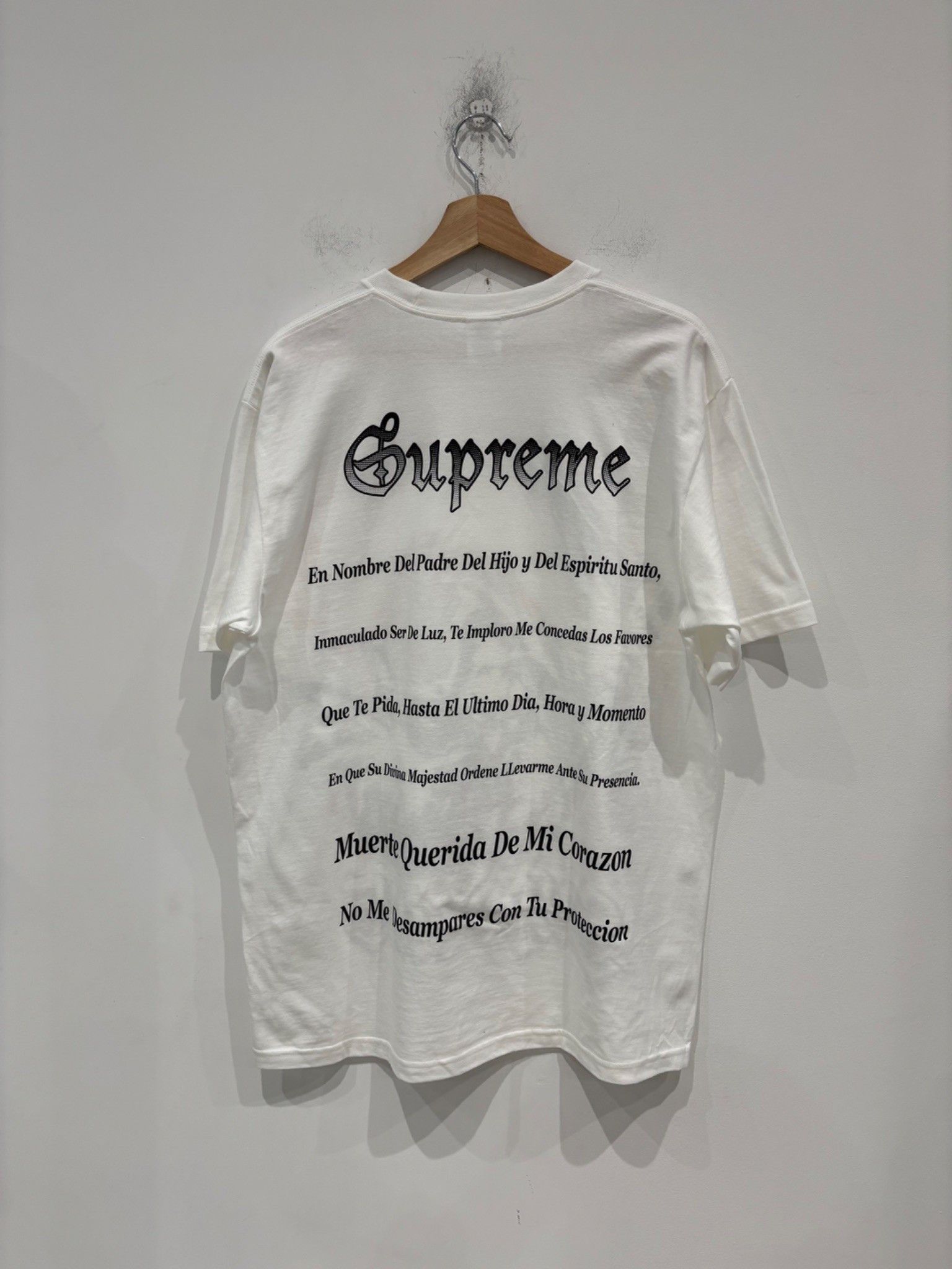 Supreme Supreme Grim Reaper Tee White Size US L / EU 52-54 / 3 - 2 Thumbnail