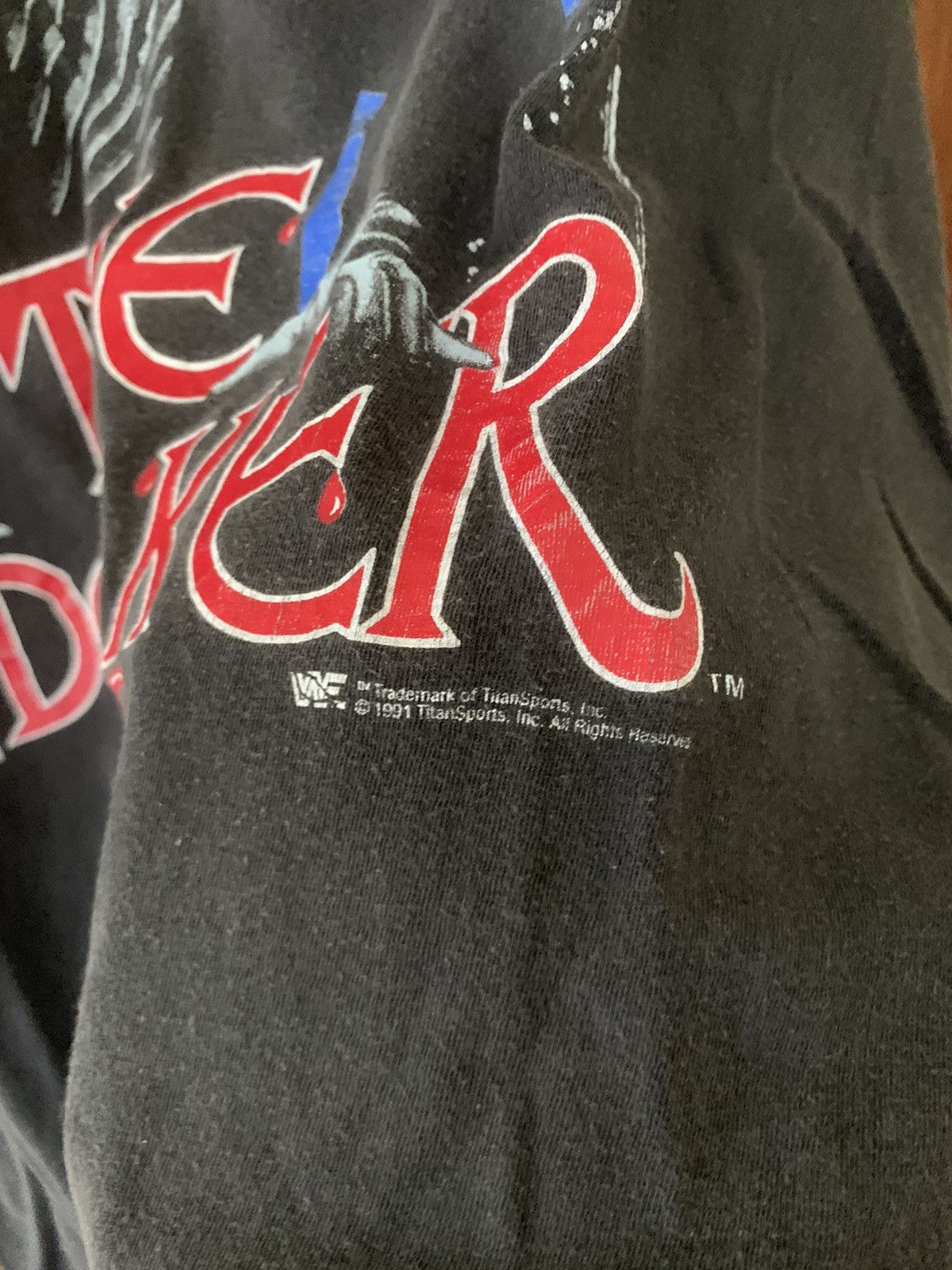Vintage × WCW/nWo × WWF RARE‼️Vintage europe undertaker rampage shirt Size US L / EU 52-54 / 3 - 3 Thumbnail