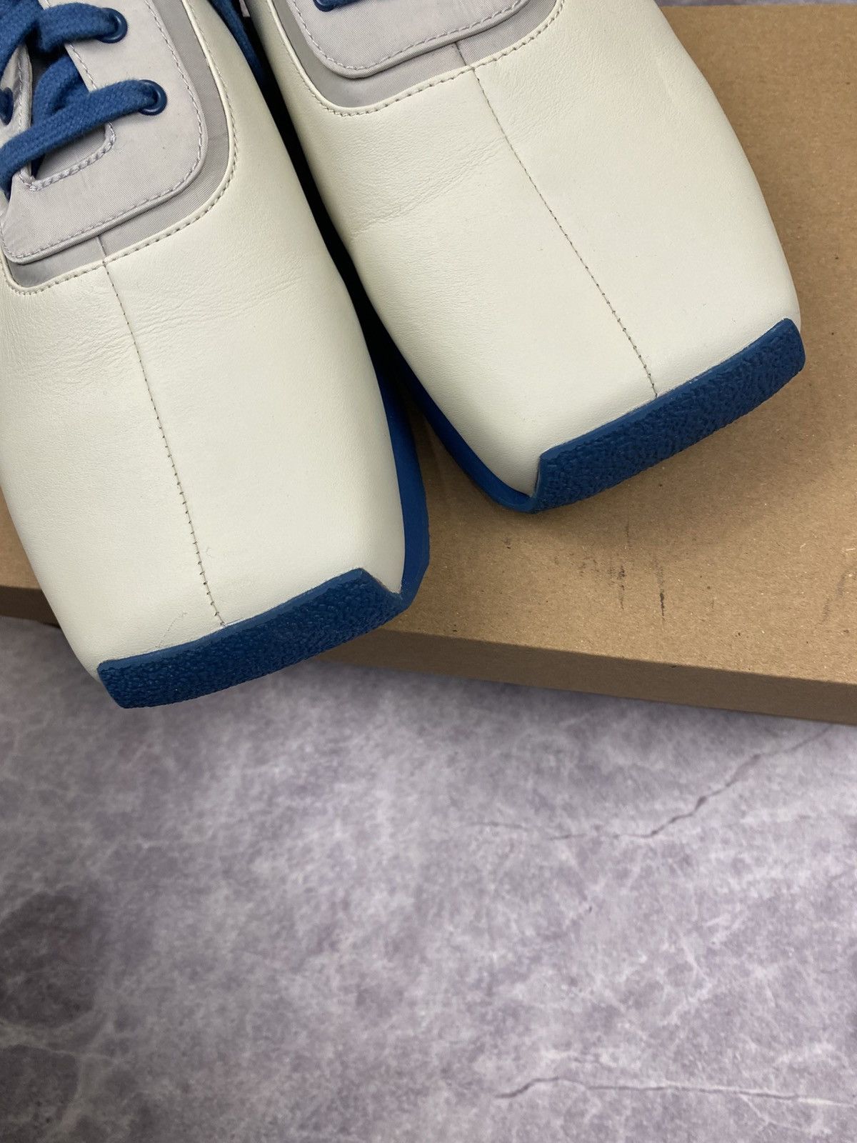 Eckhaus Latta Ugg X Eghaus Latta Square Toe Leather Low Top Sneakers Size US 11.5 / EU 44-45 - 6 Thumbnail