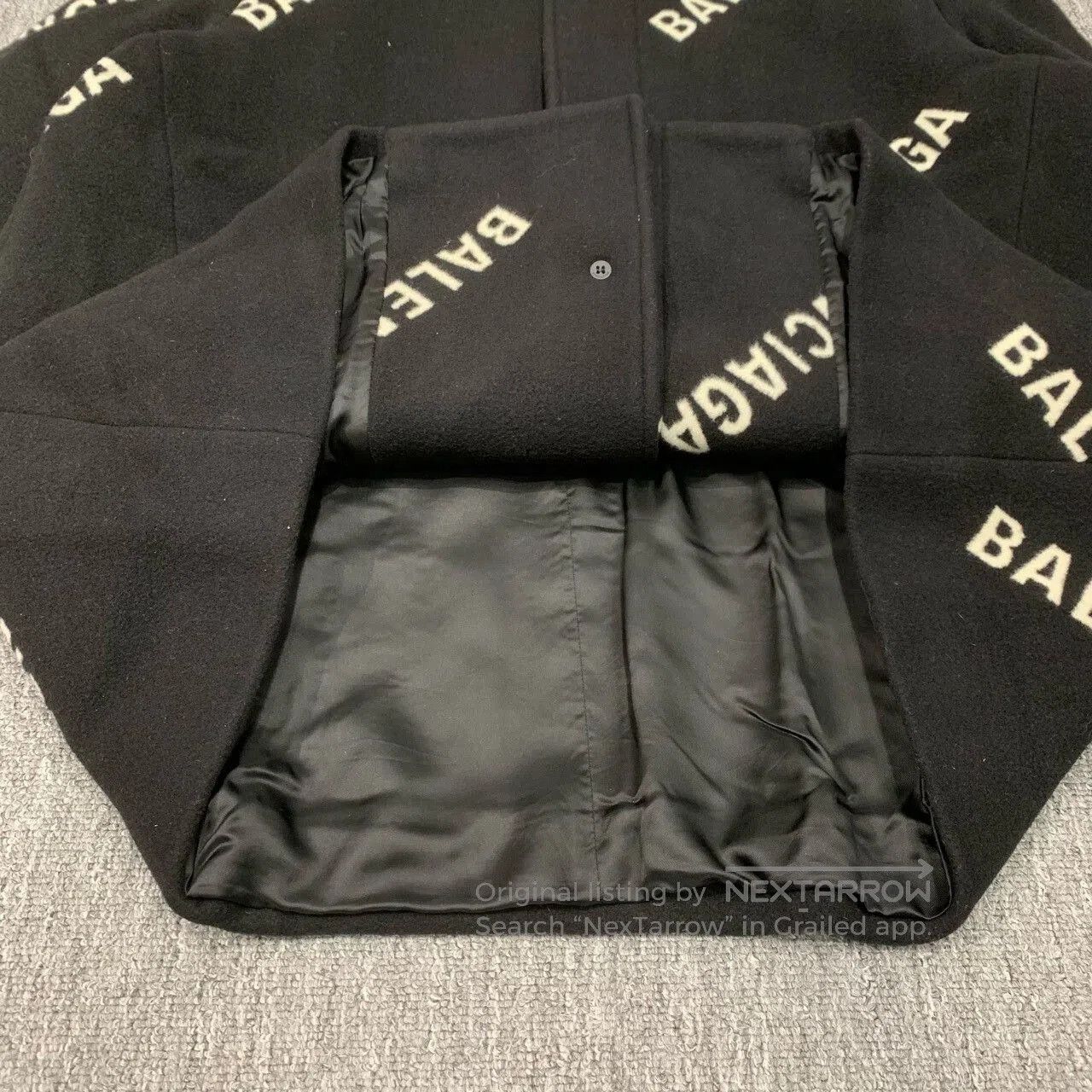 Balenciaga Balenciaga Black Wool Coat. Size US S / EU 44-46 / 1 - 7 Thumbnail