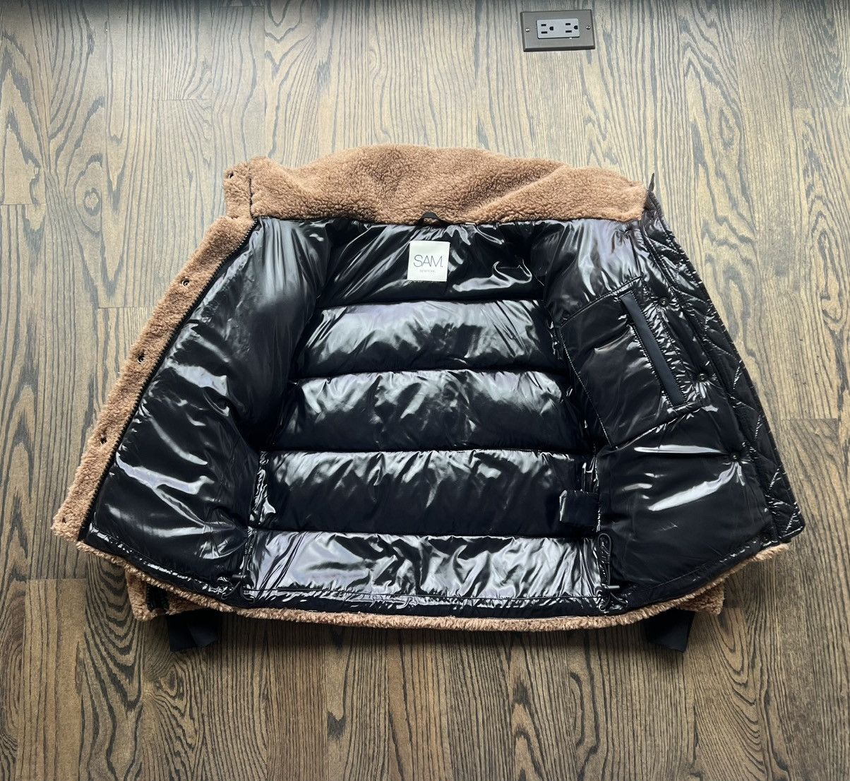 SAM. SAM. New York Teddy Fur Down Jacket Size S / US 4 / IT 40 - 2 Thumbnail