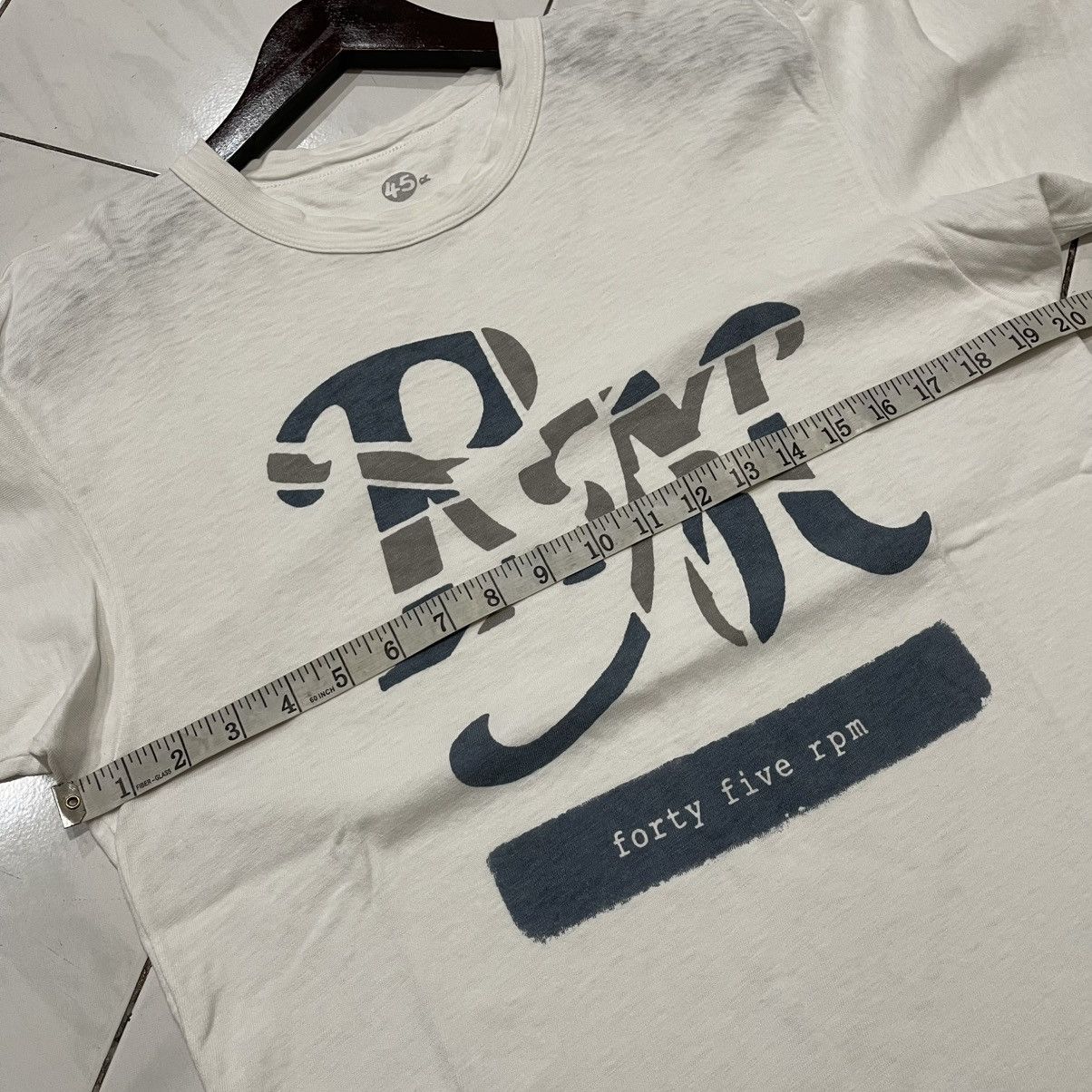 45rpm × Japanese Brand Vintage 45rpm logo tee Size US L / EU 52-54 / 3 - 8 Thumbnail