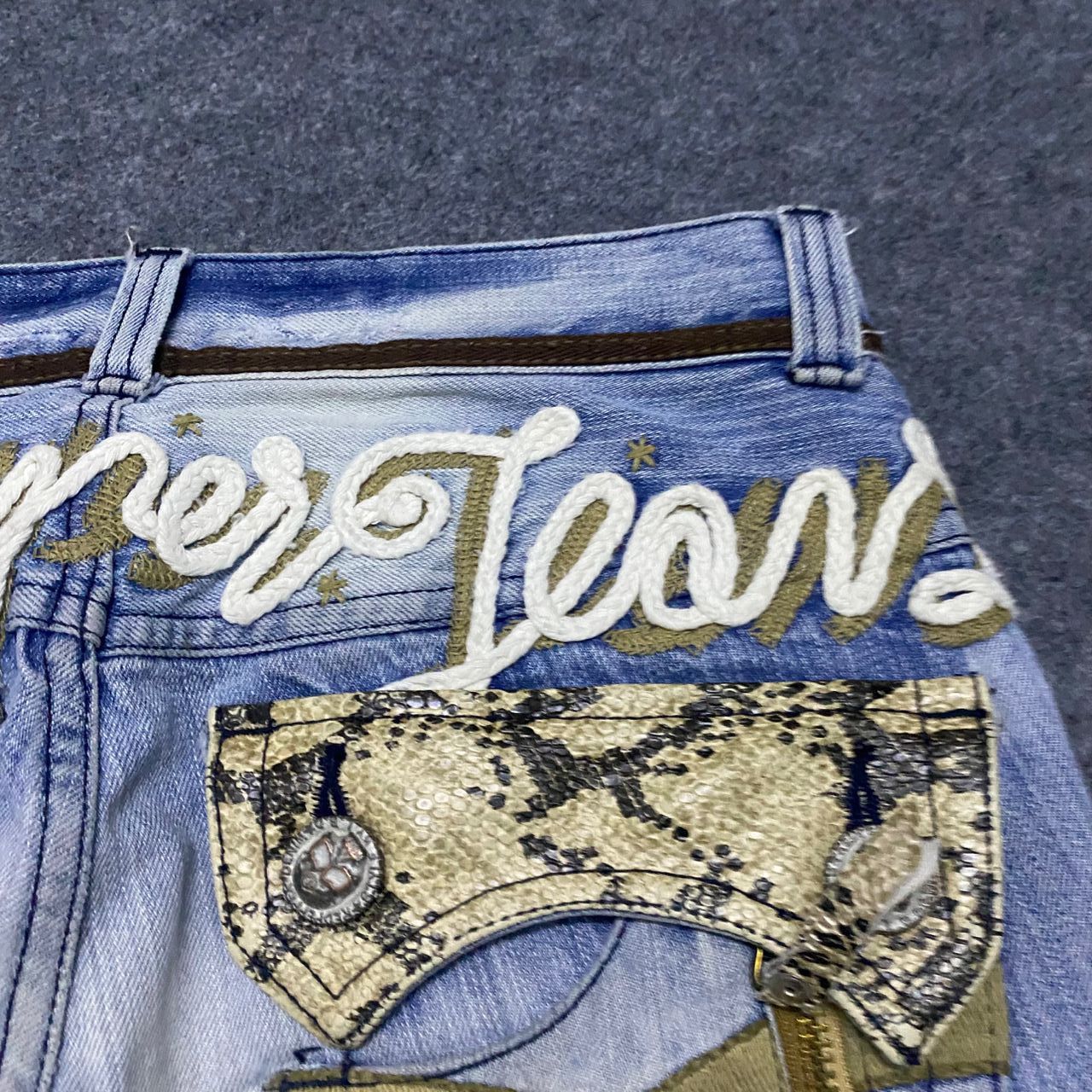 If Six Was Nine 💥Best Offer💥Vintage Red Pepper Punk Distressed Denim Size US 30 / EU 46 - 10 Thumbnail