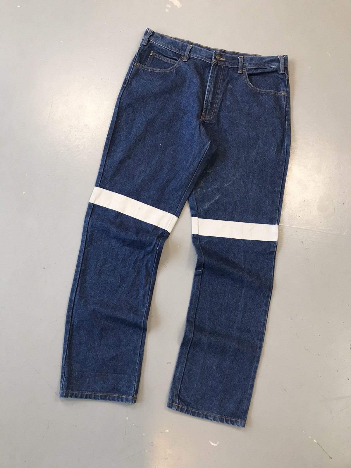 Vintage Y2K vintage hard yaaka knee strip denim Size US 36 / EU 52 - 2 Thumbnail