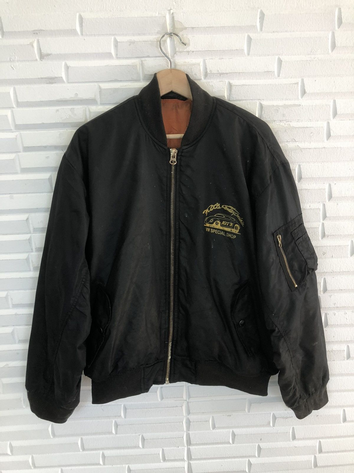 Vintage VINTAGE MA-1 BOMBER KITS ENTERPRISE DRAG RACING Size US M / EU 48-50 / 2 - 2 Thumbnail
