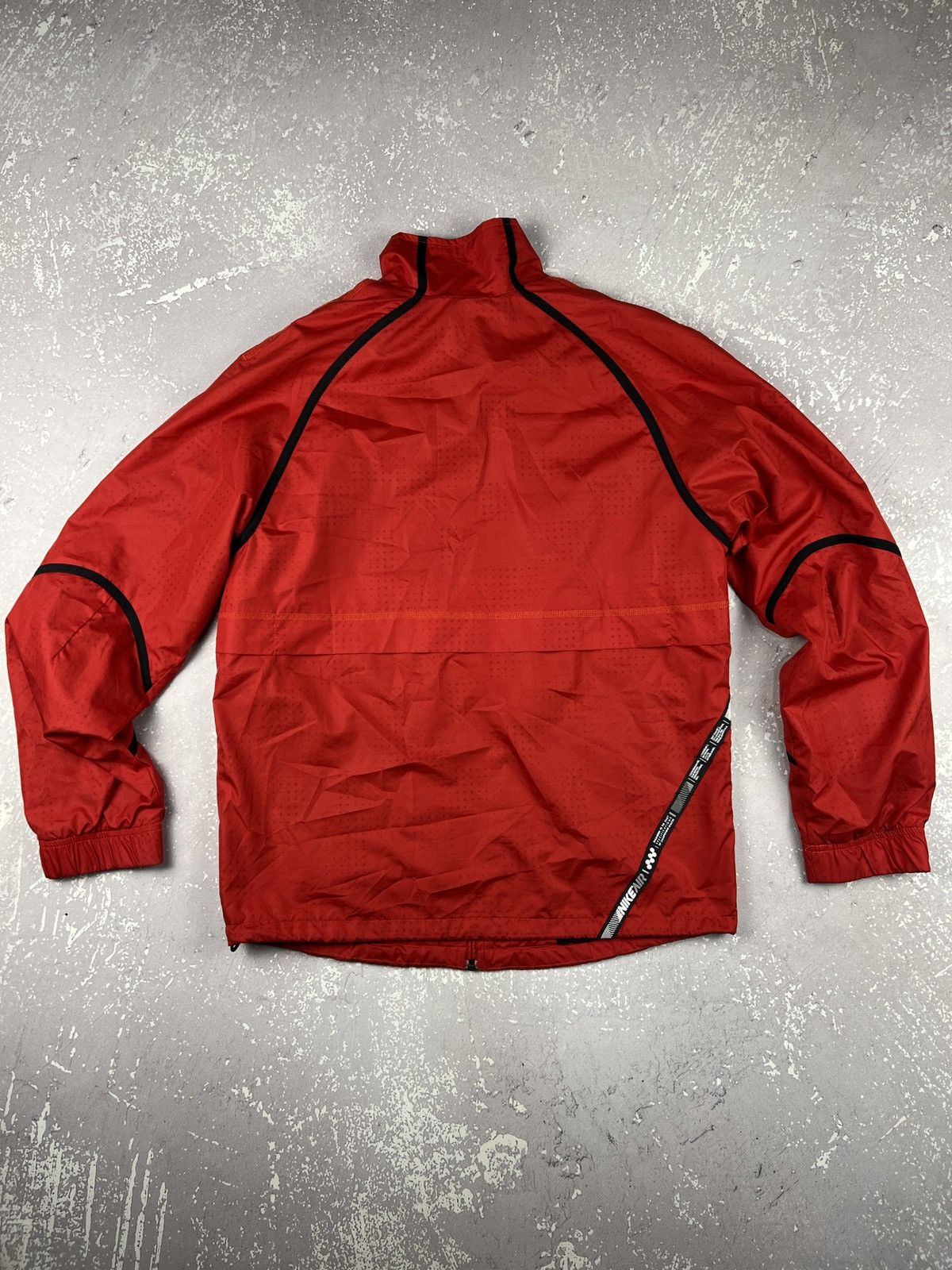 Nike Vintage Y2K Nike Air Track Top Wind Nylon Jacket Mens S Red Size US S / EU 44-46 / 1 - 5 Thumbnail